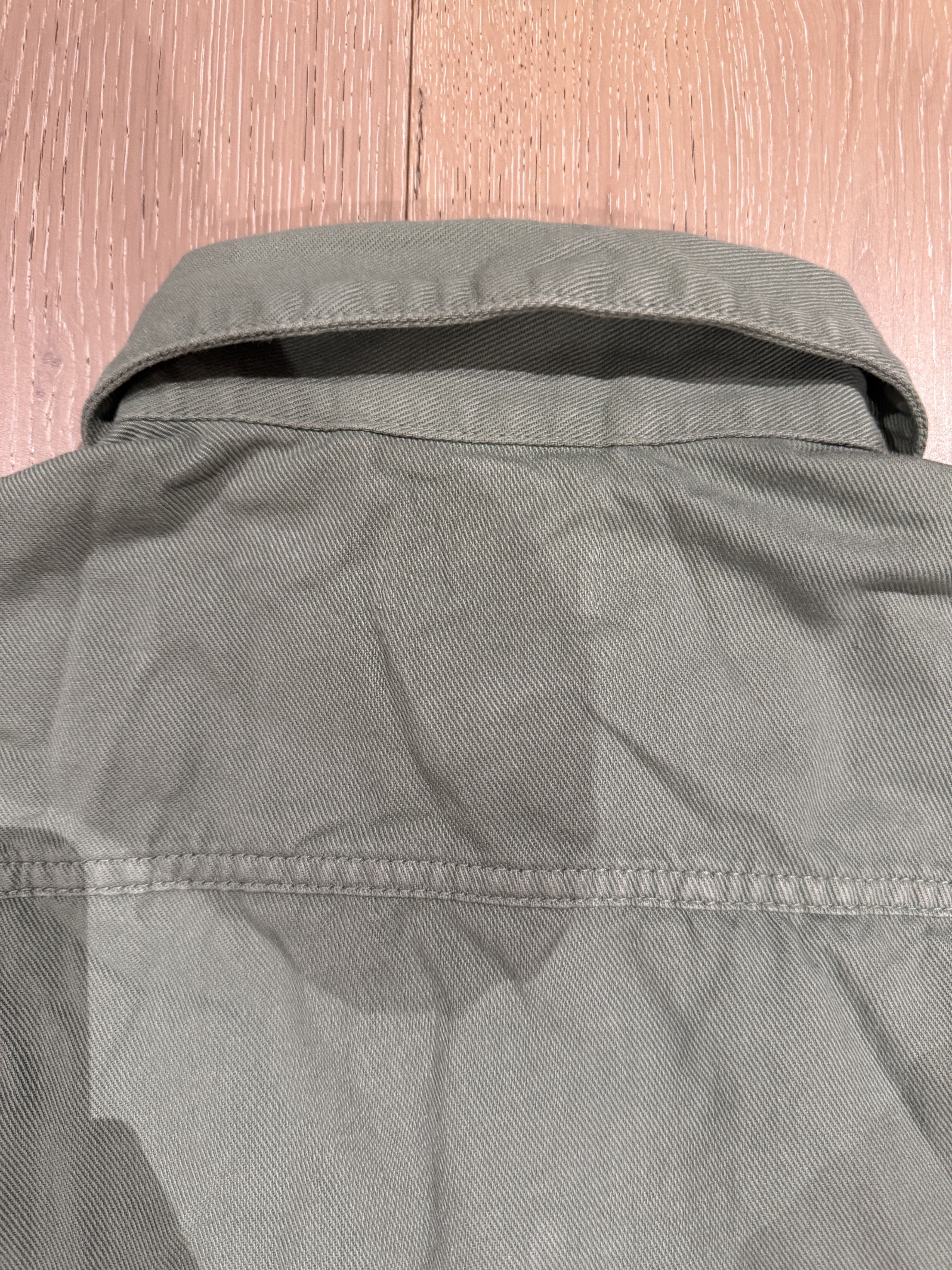 Lemaire 💚 Lemaire Trucker Overshirt Hedge Green Jacket 46 Size US S / EU 44-46 / 1 - 14 Thumbnail