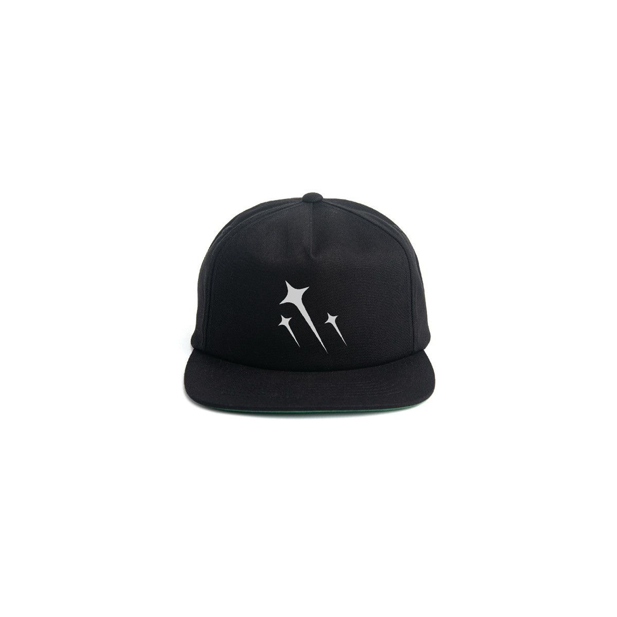 Vintage 5 Panel Unstructured Snapback Vintage Hat (Green Under Brim) Size ONE SIZE - 1 Thumbnail