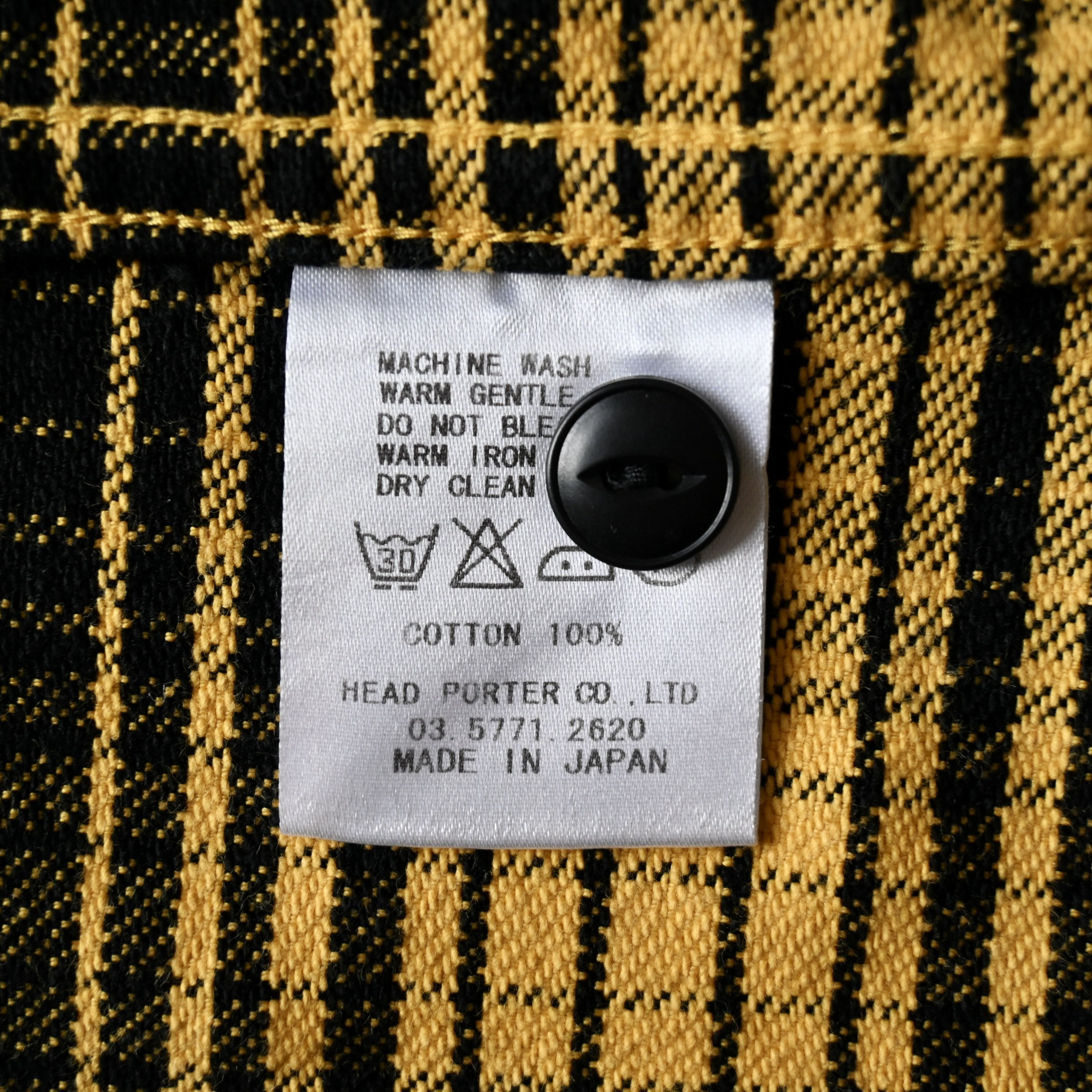 Head Porter VTG Head Porter Plus heavy flannel shirt, made in Japan Size US M / EU 48-50 / 2 - 11 Thumbnail