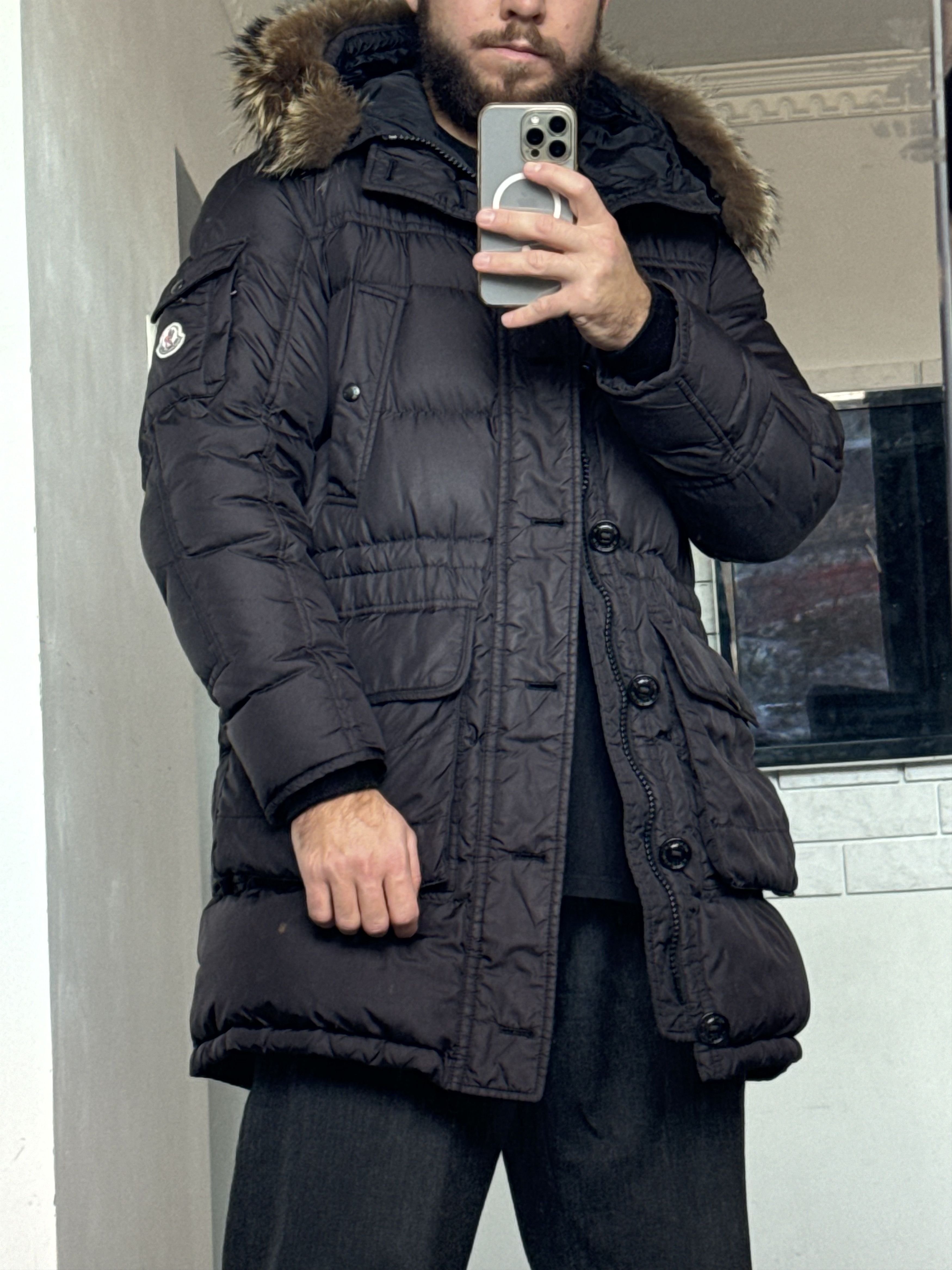 Moncler Moncler affton puffer parka jacket Cluny rod Size US XL / EU 56 / 4 - 5 Thumbnail