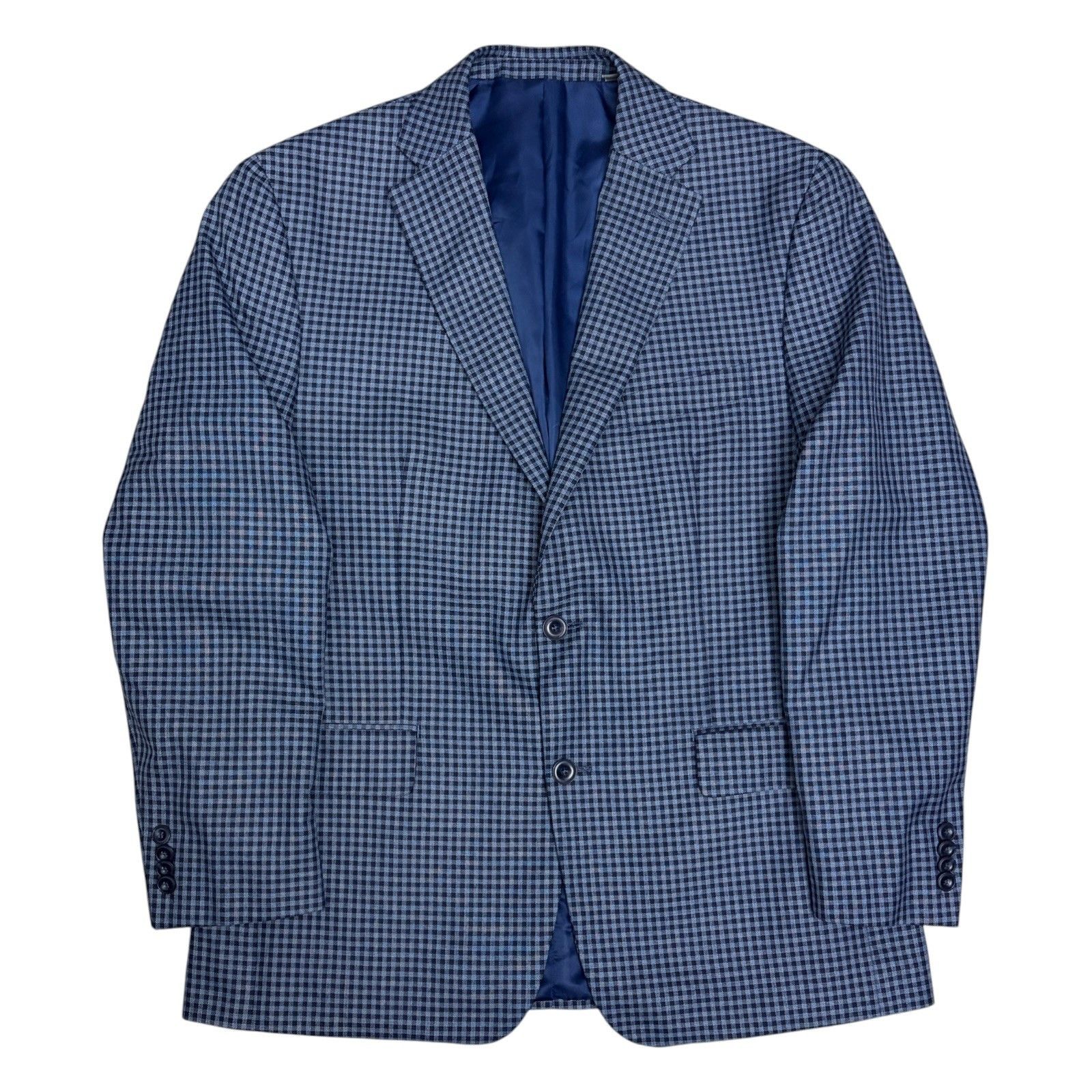 Michael Kors MICHAEL KORS Blazer Designer Check Pattern Sport Coat 44R Size 44R - 1 Thumbnail