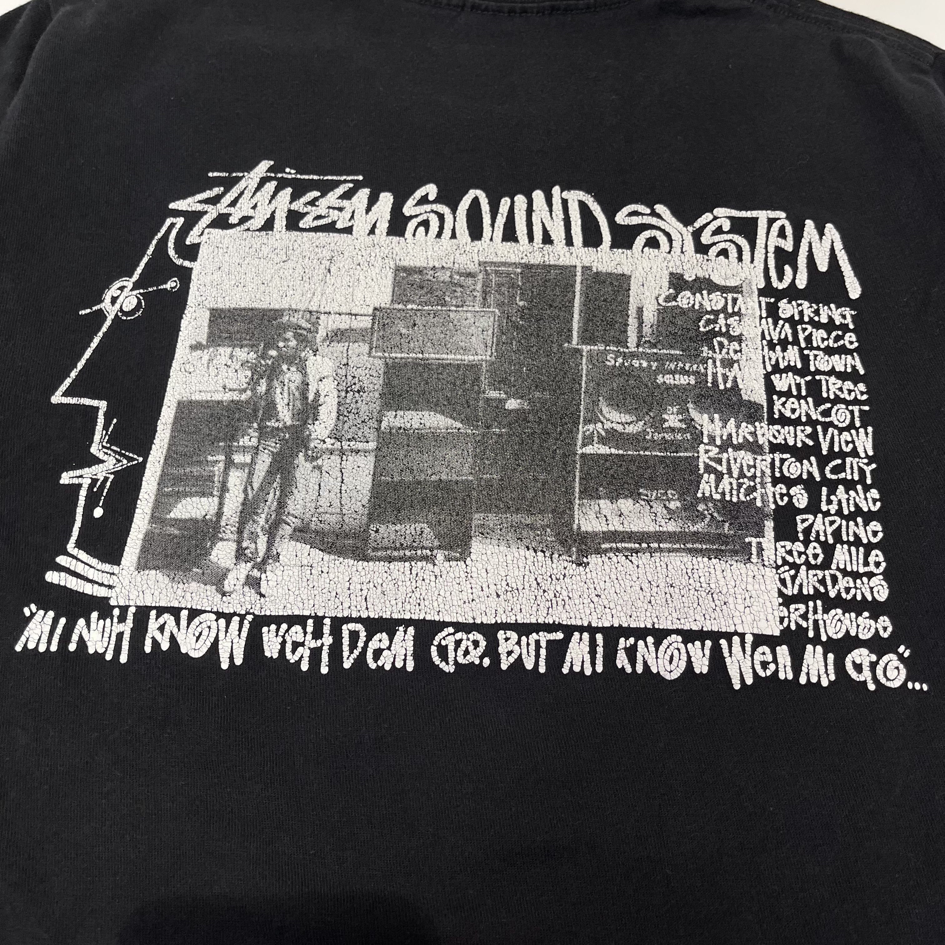 Stussy Stussy Sound System Tee Black Size US S / EU 44-46 / 1 - 4 Thumbnail