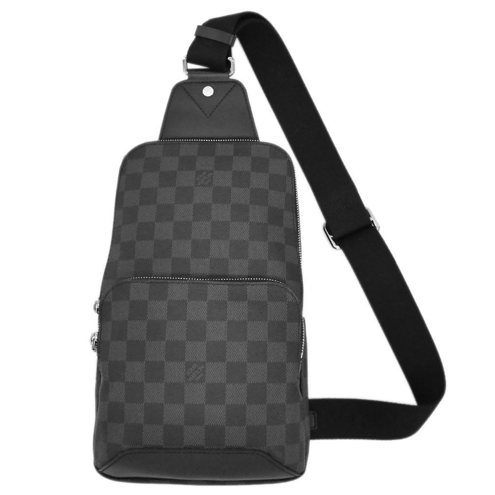 Louis Vuitton Damier Graphite Avenue Sling Bag Black