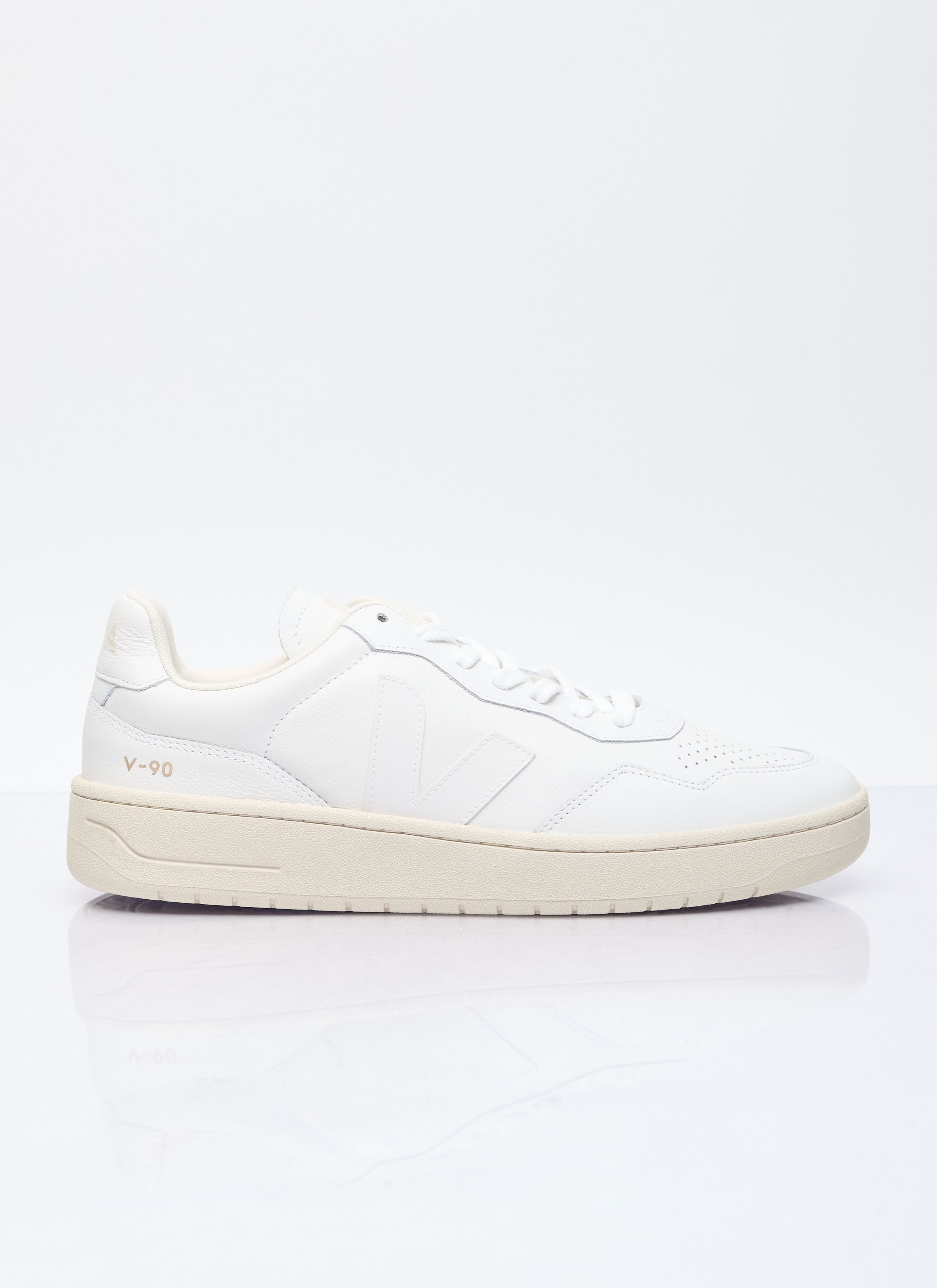 Veja V-90 Leather Sneakers Size US 9 / IT 39 - 1 Thumbnail