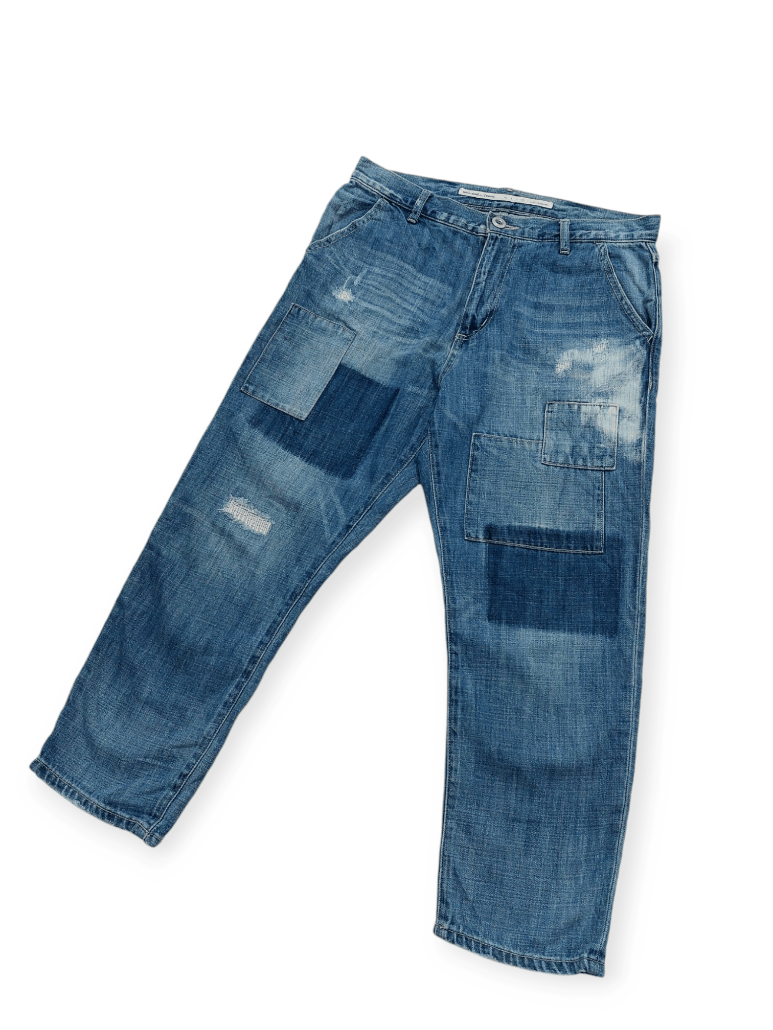 Other Japanese Niko And ... Patchwork Denim Size US 31 - 1 Thumbnail