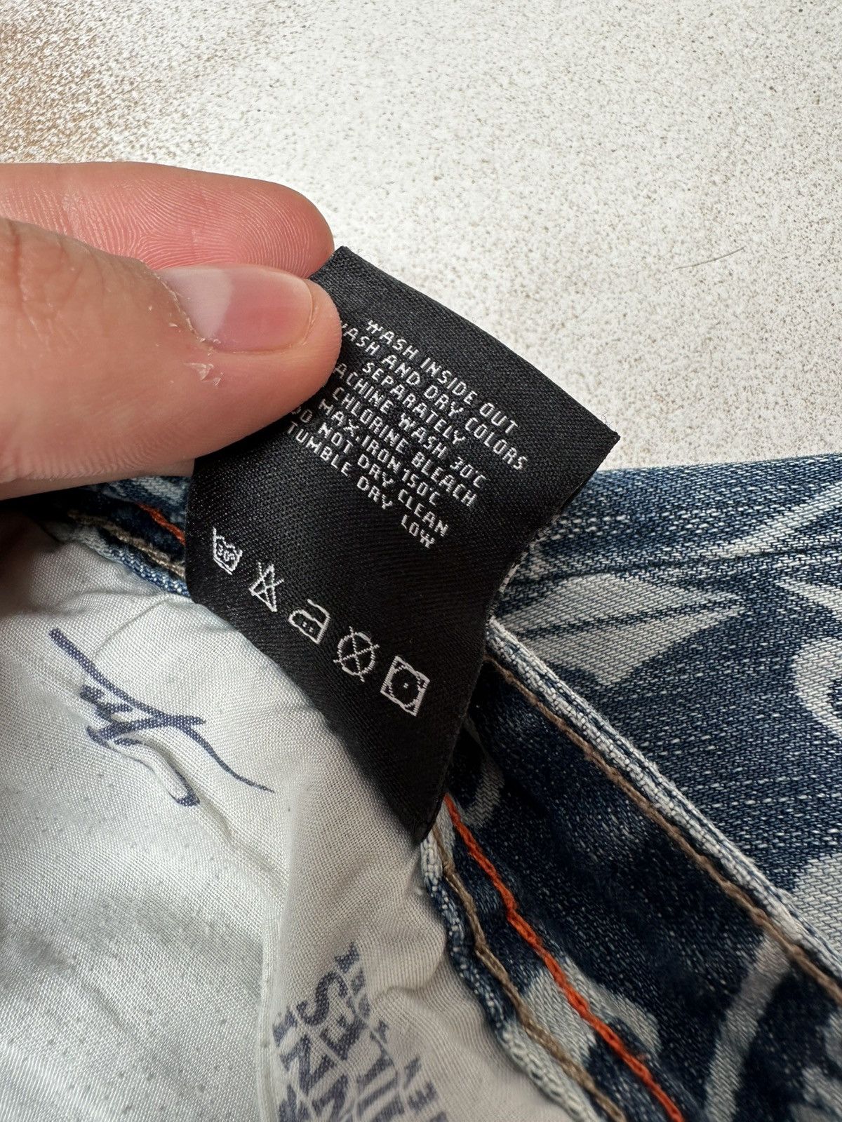 Japanese Brand Sir Benni Miles Baggy Graffiti Denim Shorts-Y2K Streetwear Size US 36 / EU 52 - 8 Thumbnail