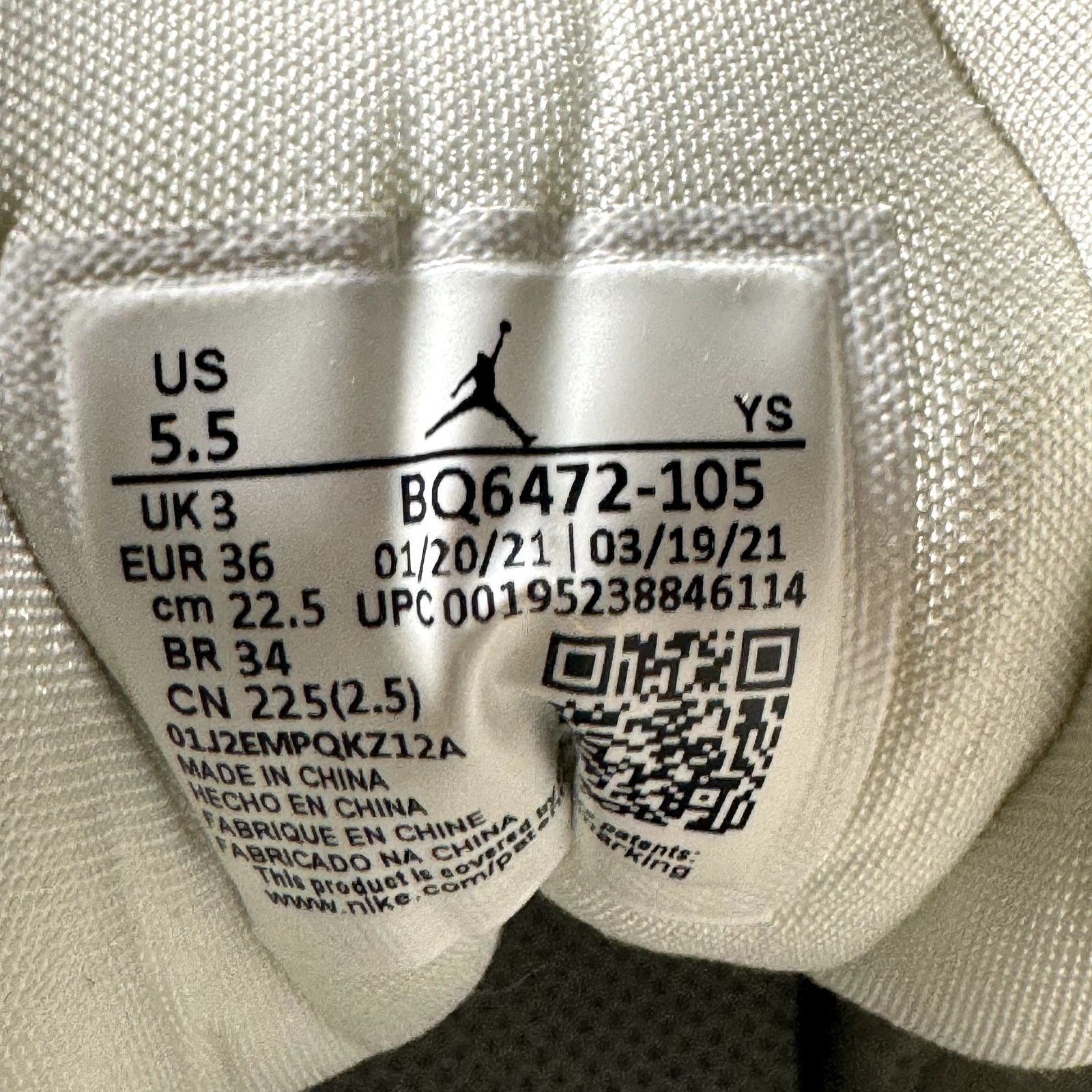 Jordan Brand × Nike Nike Air Jordan 1 Mid Wolf Grey Aluminum Women's - Size 5.5 Size US 5.5 / IT 35.5 - 8 Thumbnail