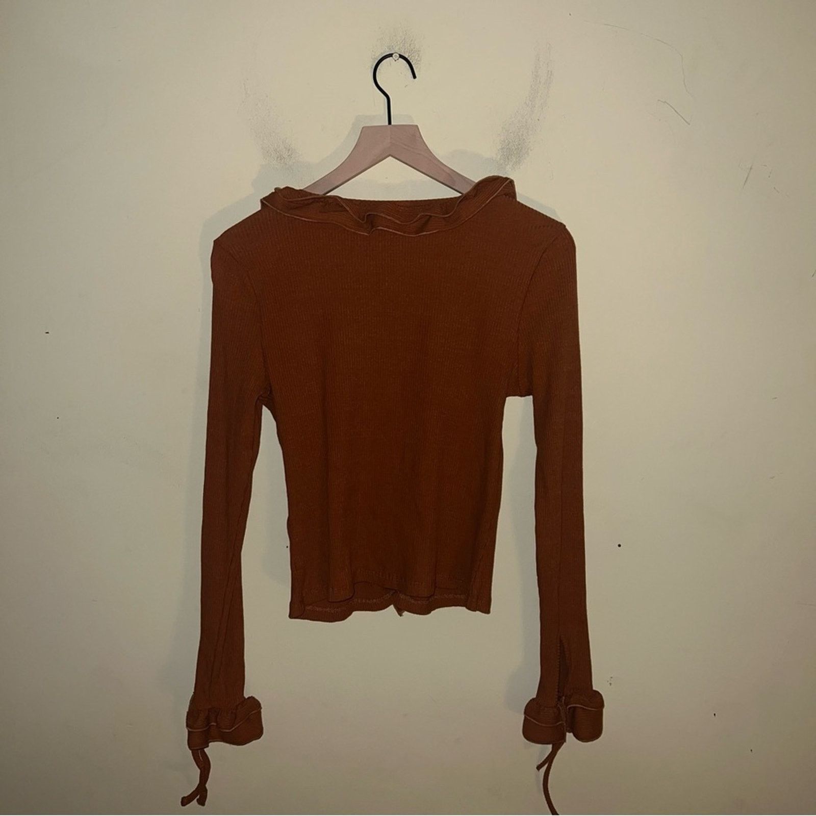 Anthropologie NWT ANTHROPOLOGIE MAEVE ruffle detail blouse M Size M / US 6-8 / IT 42-44 - 5 Thumbnail