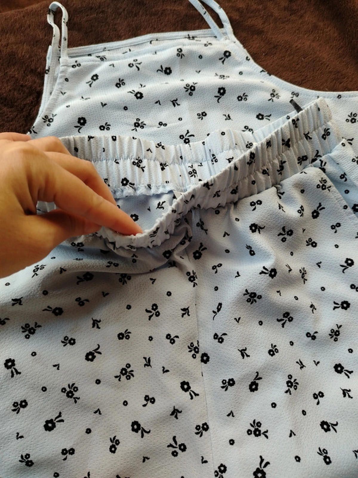 H&M H&M Girls Light Blue Floral Co-ord Set - Size 10-11 Years Size ONE SIZE - 7 Thumbnail