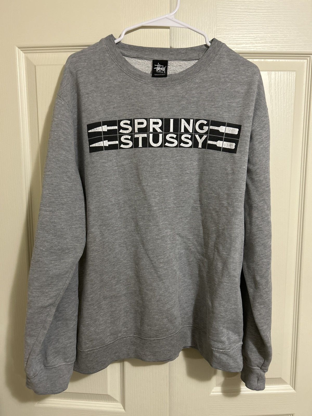 Spring stussy crewneck