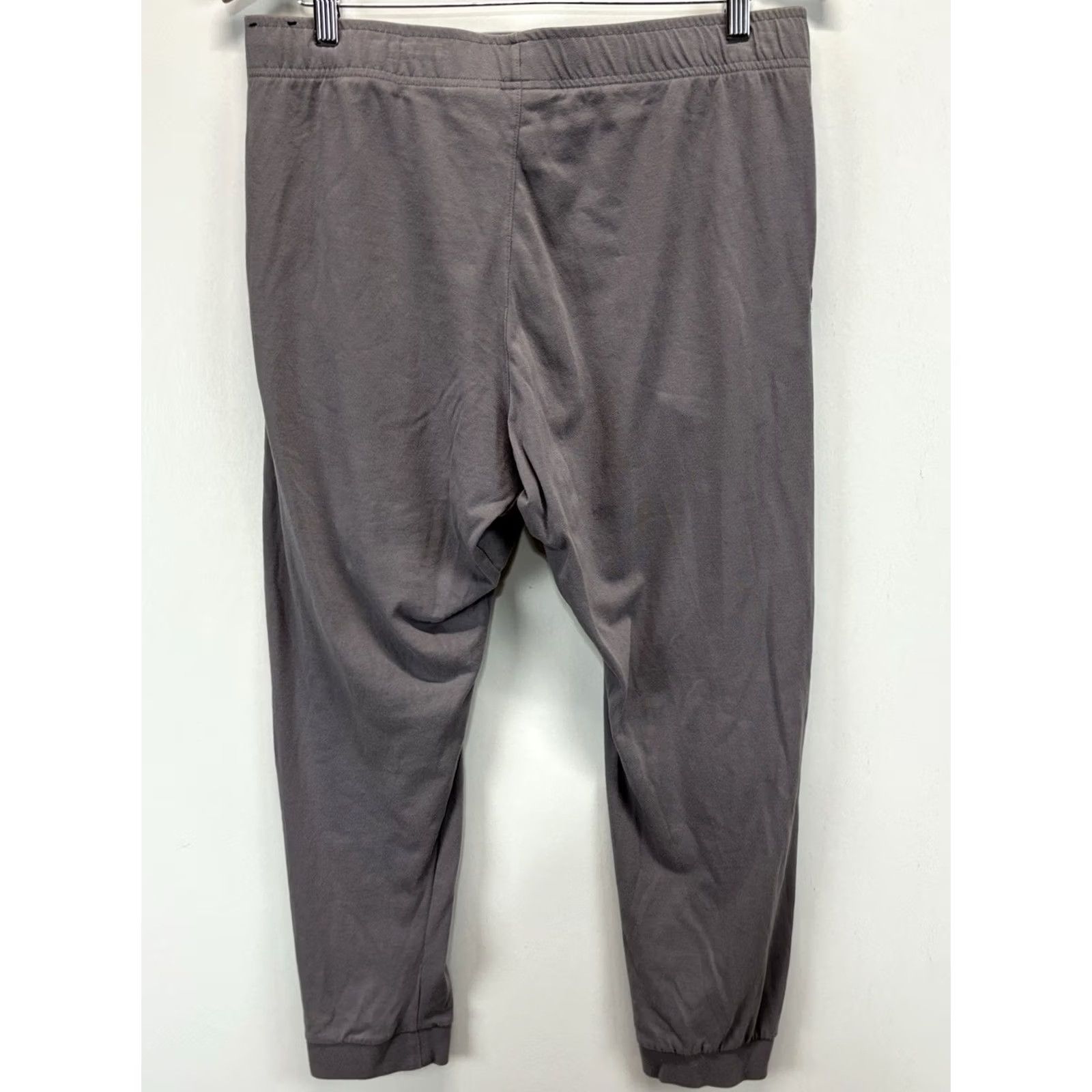 Nike Nike Dri-FIT Joggers Pants Cuffed Mens Large Grey Swoosh Patch Training Size US 33 - 4 Thumbnail