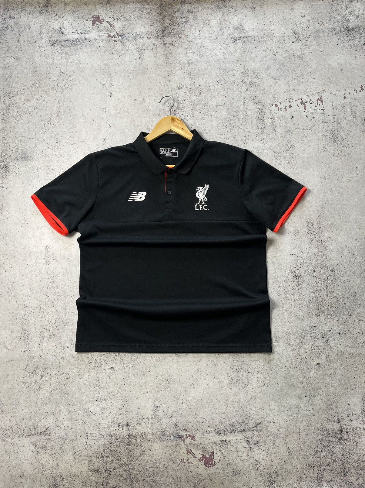 New Balance LIVERPOOL PRE MATCH POLO SOCCER JERSEY NEW BALANCE Grailed