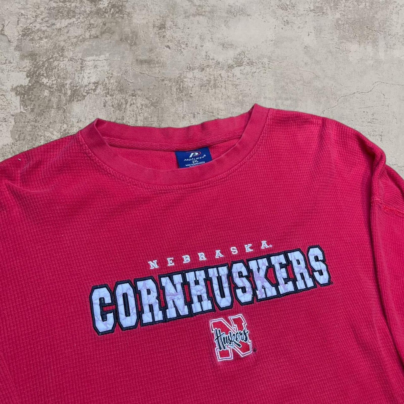 Pro Player 90s pro player Nebraska Cornhuskers red thermal 2XL Size US XXL / EU 58 / 5 - 2 Thumbnail