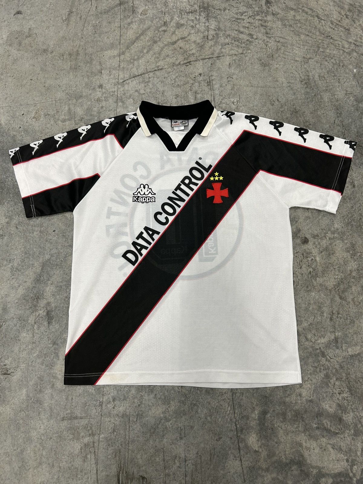 Kappa Vintage kappa data control soccer jersey vasco da gama RARE Size US XL / EU 56 / 4 - 1 Thumbnail