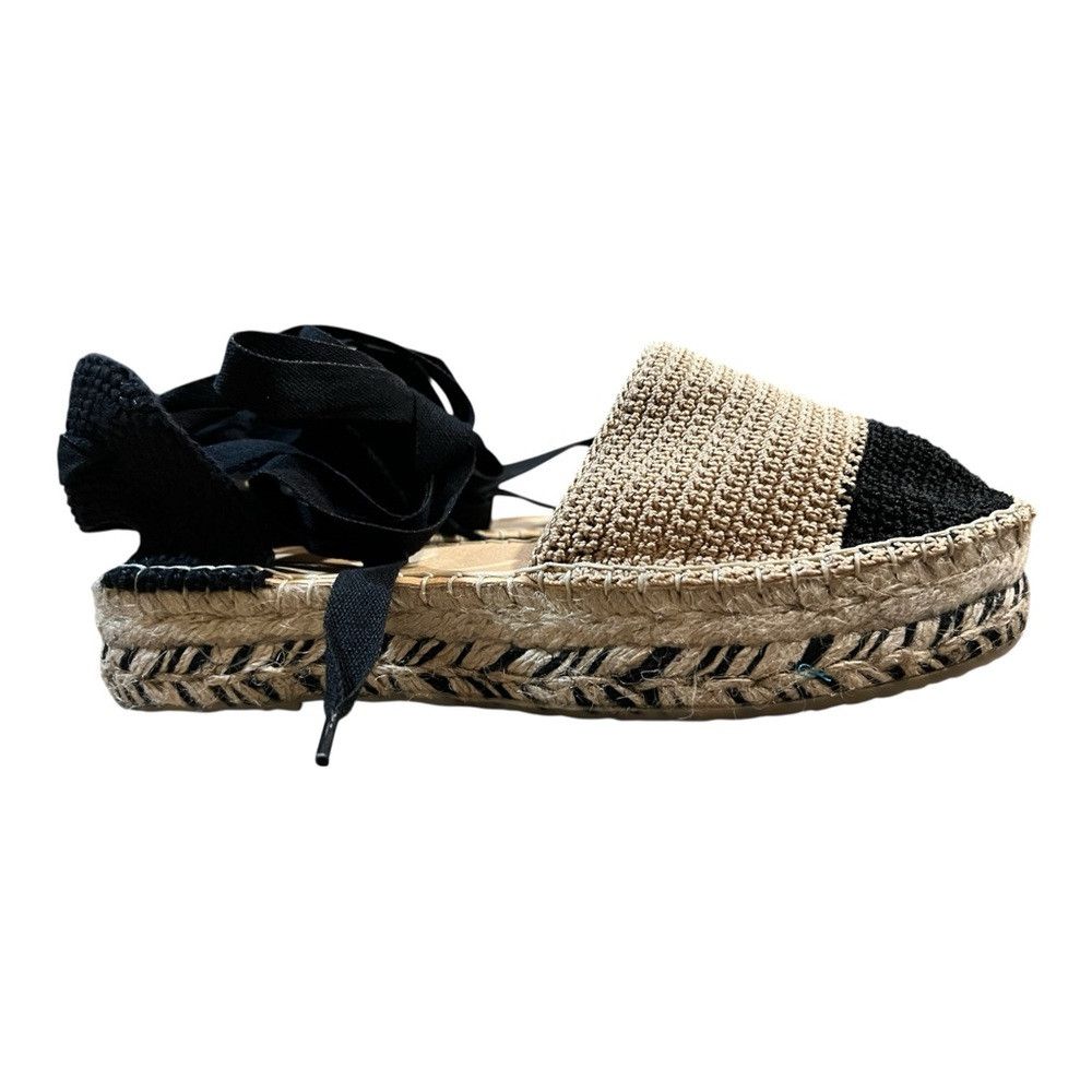 Free People Free People Island Time Wrap Espadrilles Boho Crochet Handm Size US 8 / IT 38 - 3 Thumbnail