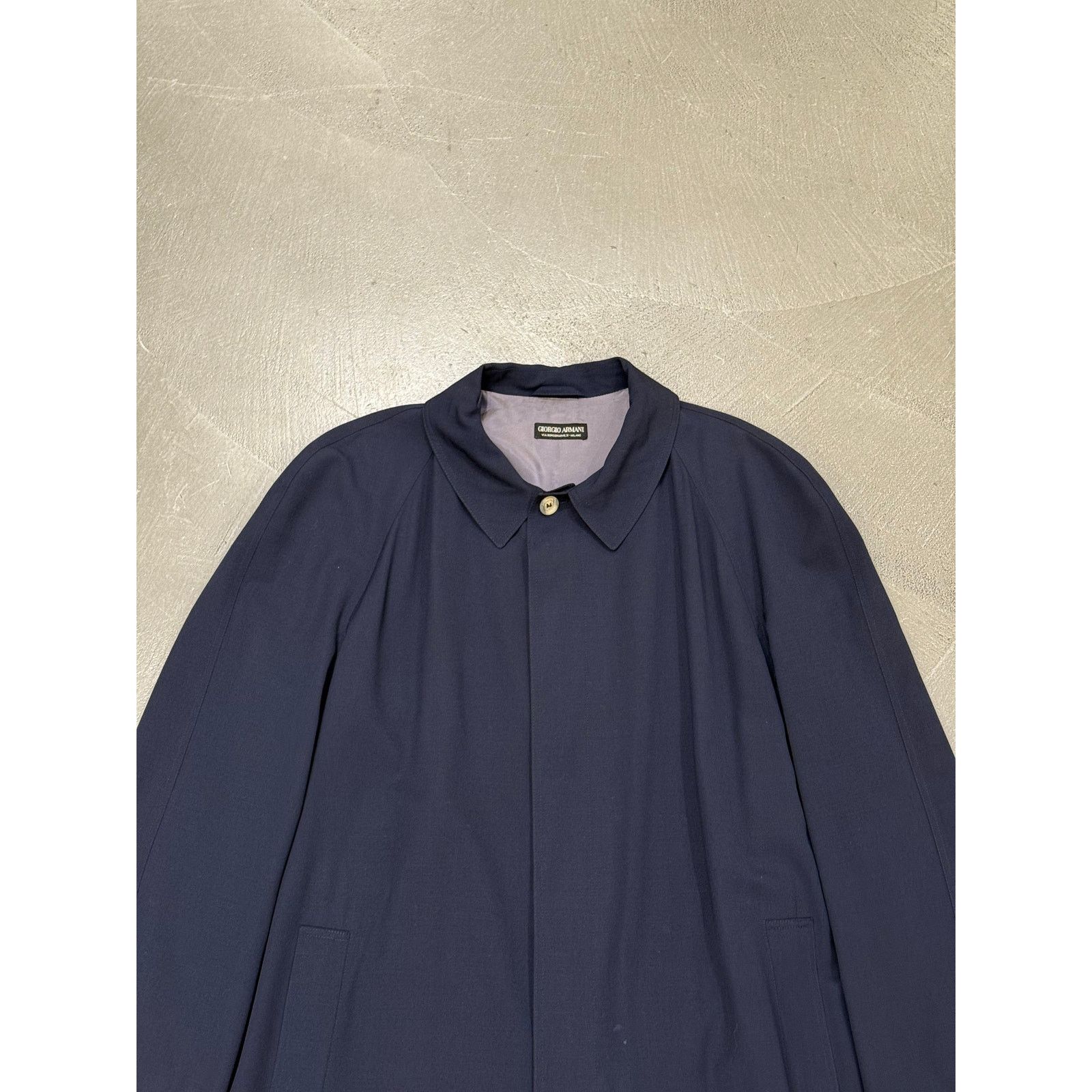 Giorgio Armani 1980s Giorgio Armani long coat Size US L / EU 52-54 / 3 - 3 Thumbnail