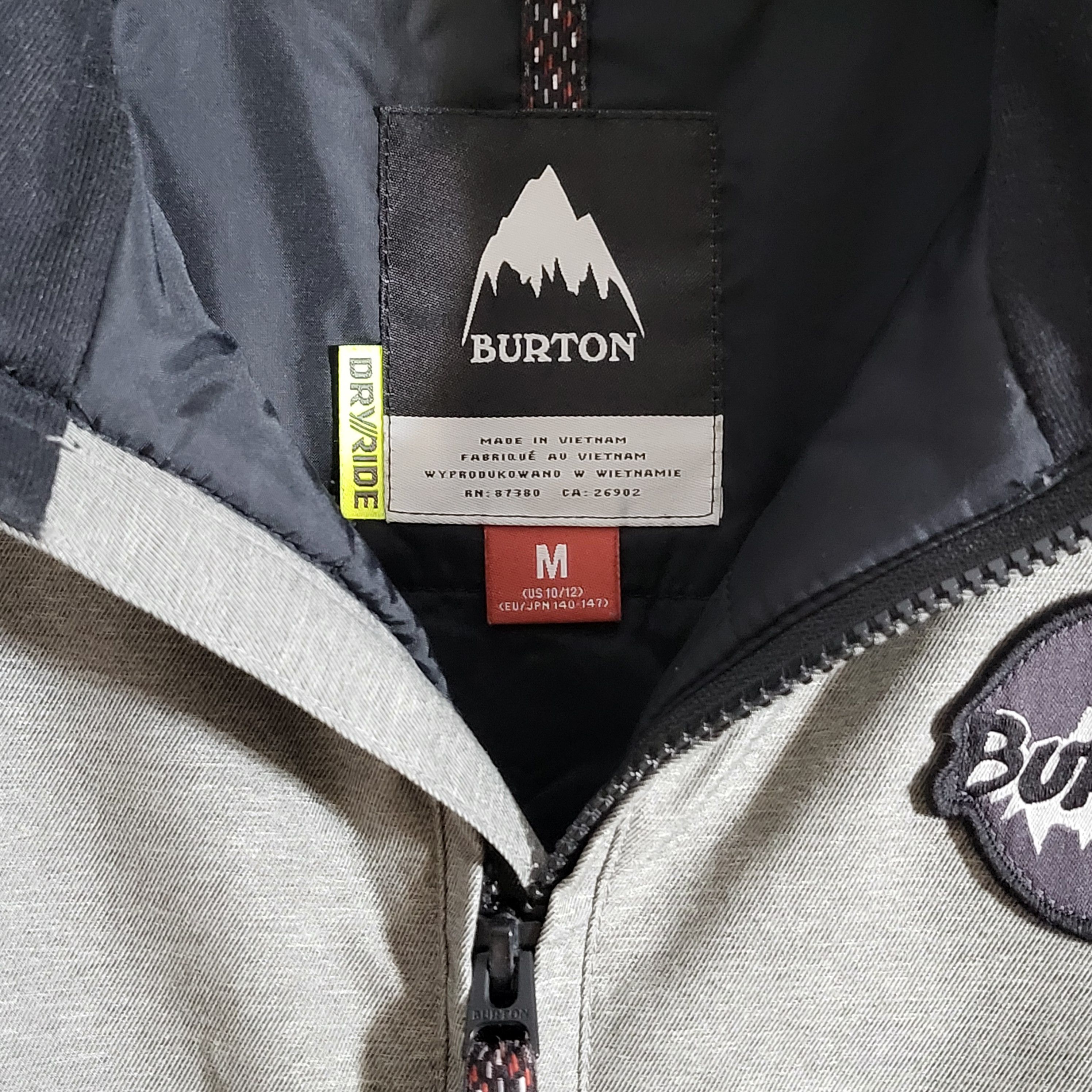 Burton Burton Dryride Game Day Snowboard Winter Coat Size US M / EU 48-50 / 2 - 3 Thumbnail