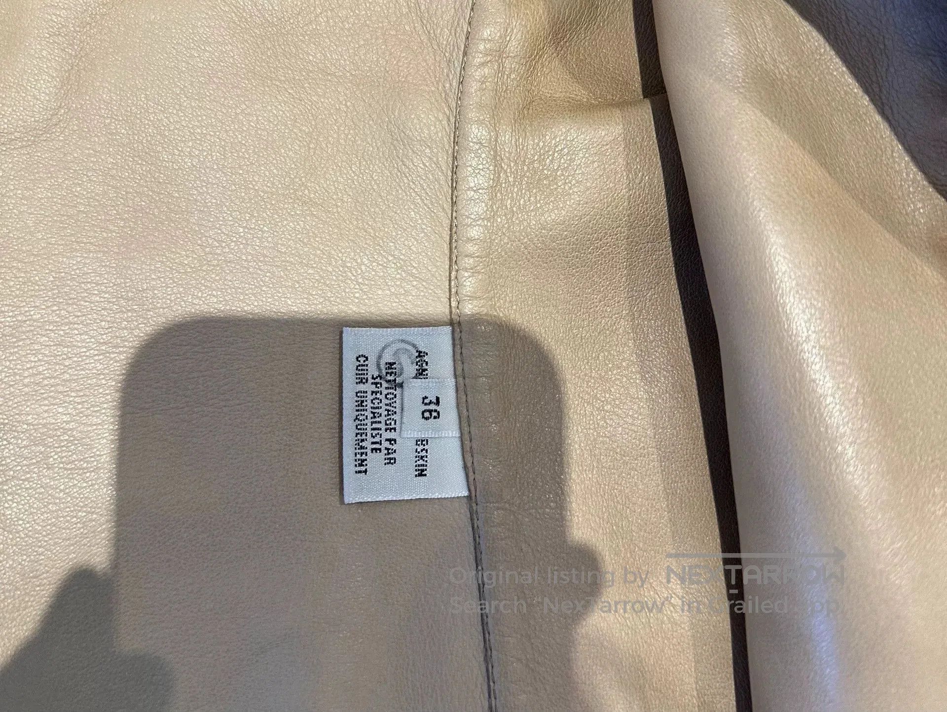 Hermes Hermes Beige Single-Breasted Blazer. Size US M / EU 48-50 / 2 - 3 Thumbnail
