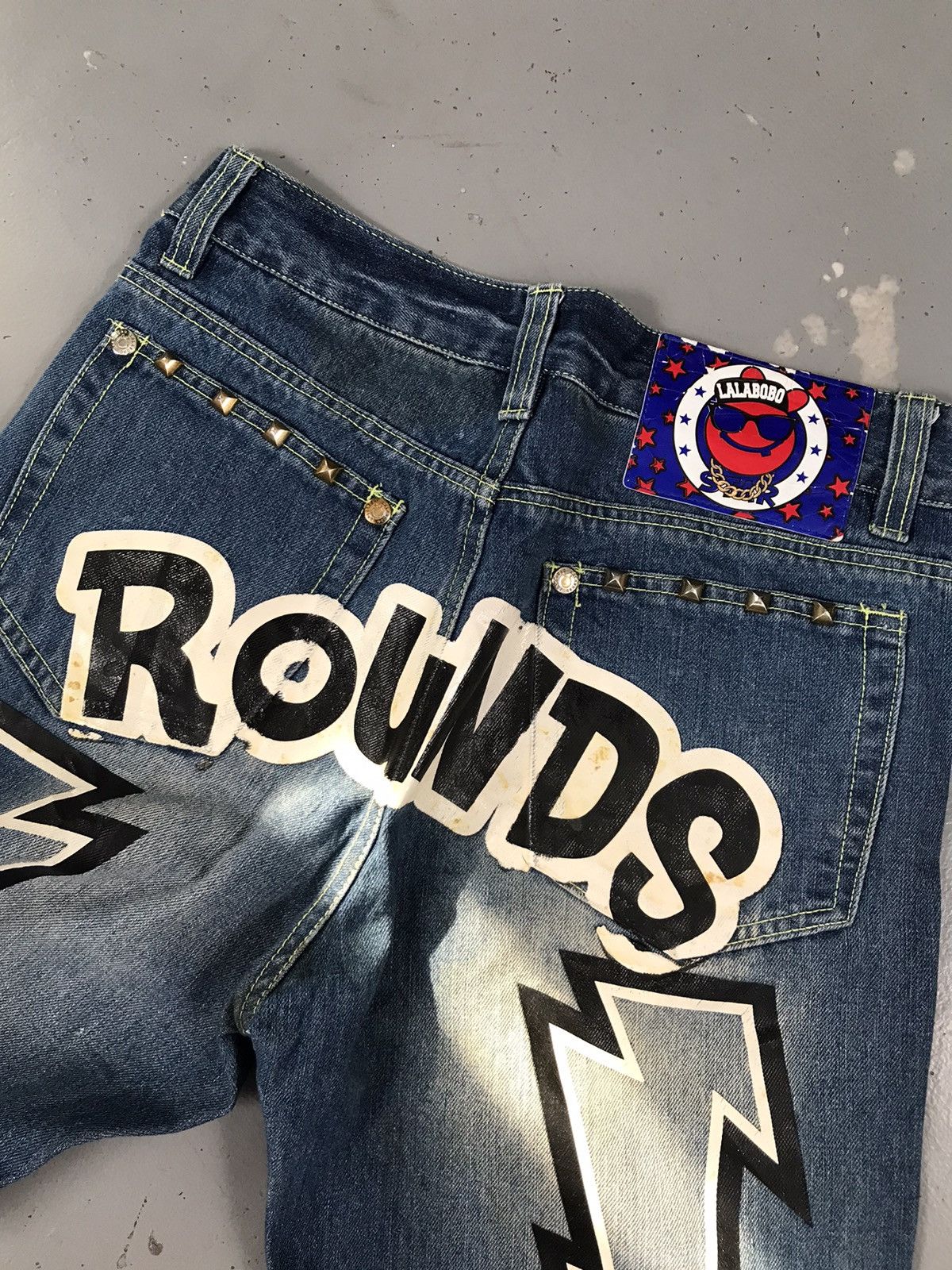 Vintage Vintage lalabobo multiple patch work denim Size US 30 / EU 46 - 4 Thumbnail