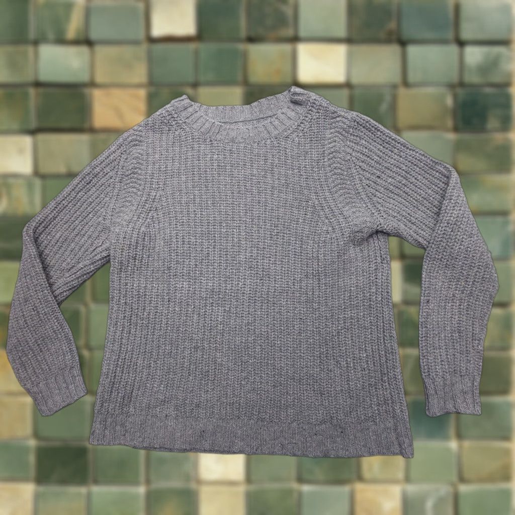 Vintage REI Co-op Wallace Lake Wool Chunky Knit Sweater Mens XL Gray Fisherman Outdoor Size US XL / EU 56 / 4 - 1 Thumbnail