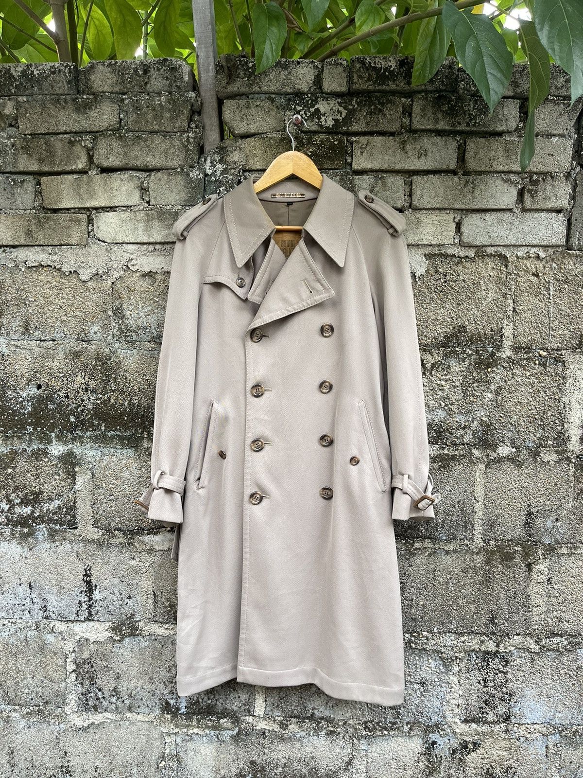 Designer × Vintage SAMM WALKER DOUBLE BREASTED HEAVY COAT Size US M / EU 48-50 / 2 - 1 Thumbnail