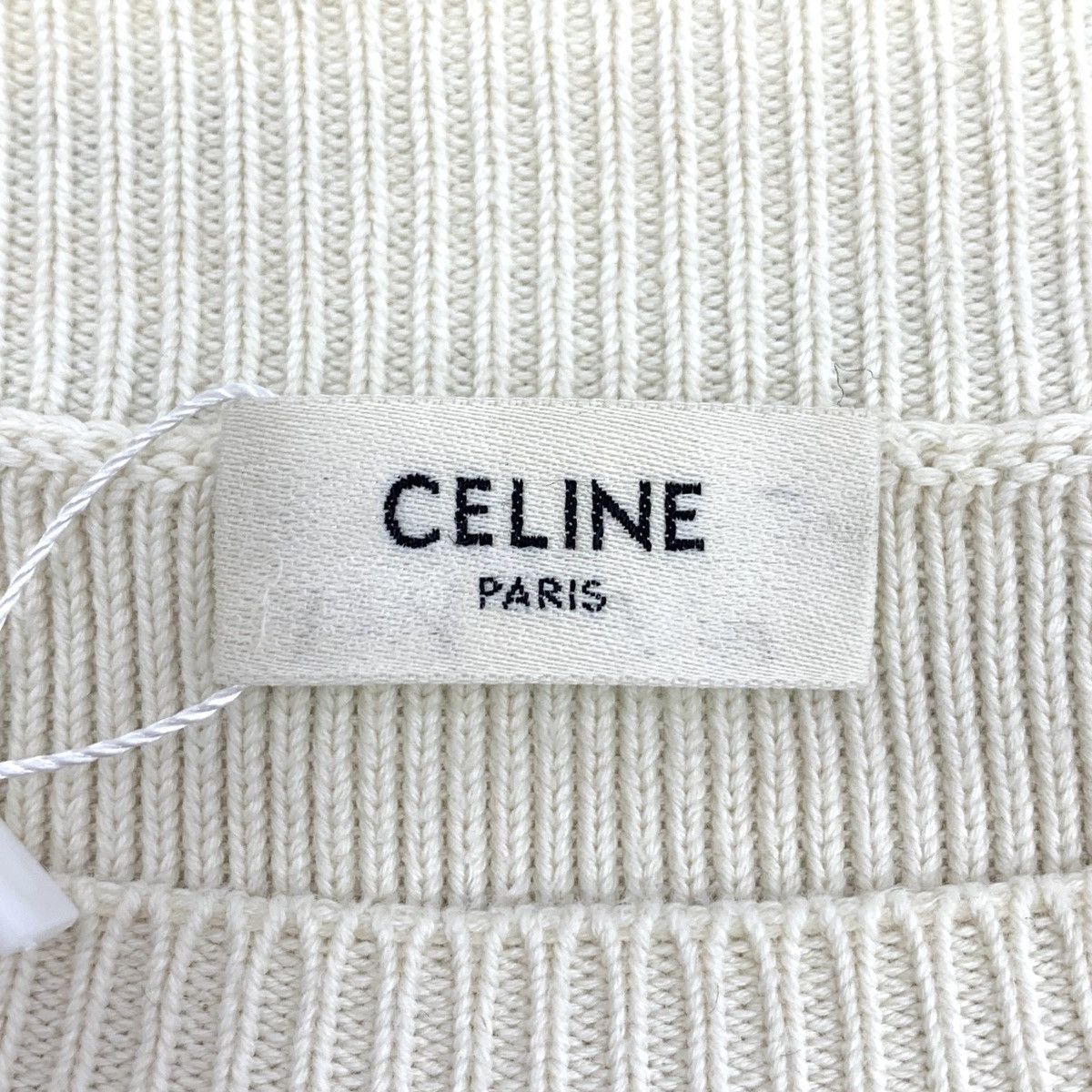 Celine Celine Printed Striped Cotton Sweater Size S / US 4 / IT 40 - 5 Thumbnail