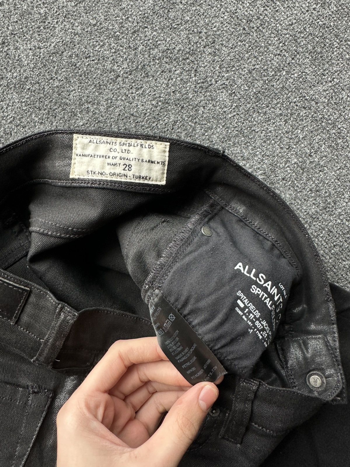 Allsaints 🚨RARE ALLSAINTS SPITAFIELDS WOMEN JEANS FIT IFSIXWASNINE Size 28" / US 6 / IT 42 - 7 Thumbnail