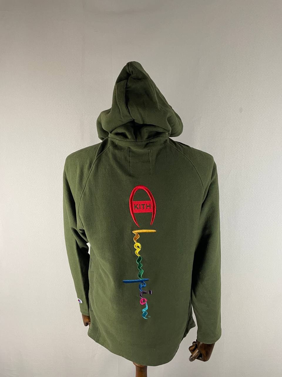 Champion × Kith KITH x Champion Hoodie Dark Green Size US L / EU 52-54 / 3 - 2 Thumbnail