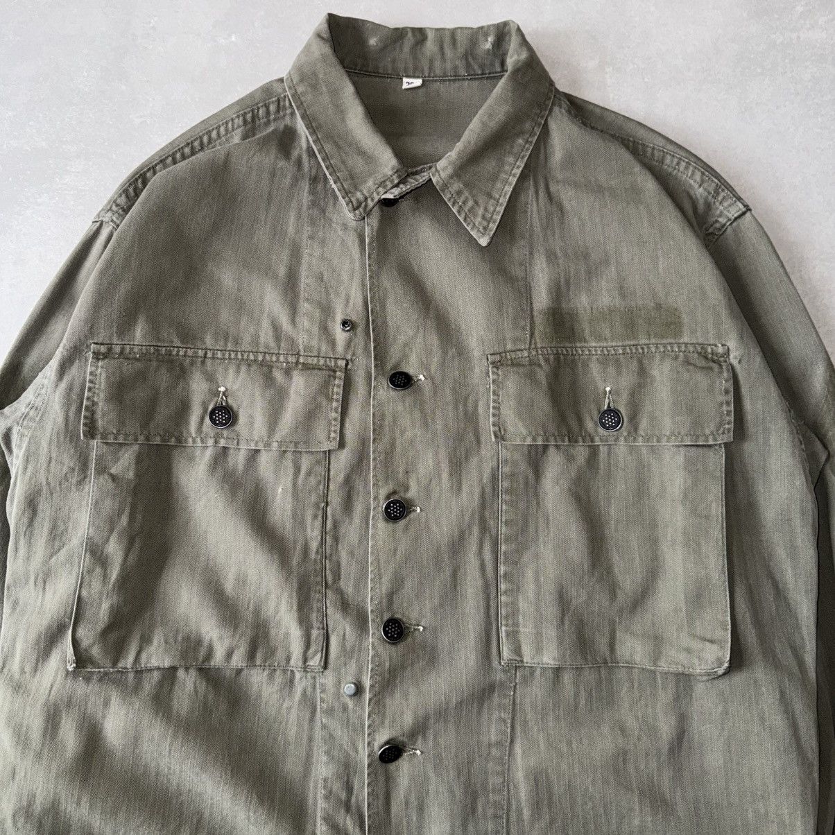 Vintage True Vintage 40s US ARMY P43 HBT Shirt World War II Era Size US L / EU 52-54 / 3 - 2 Thumbnail