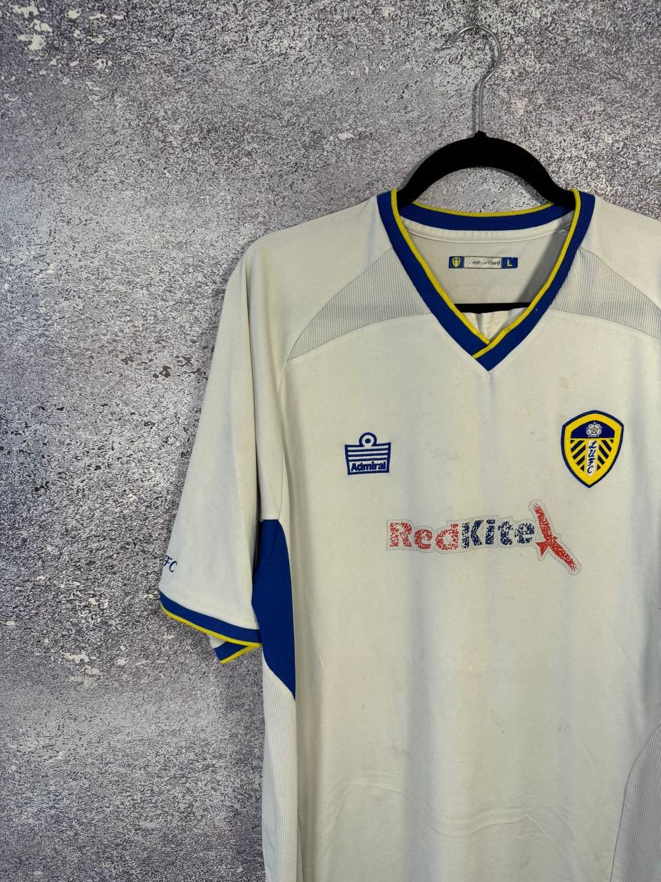 Vintage KANDOL Leeds United 2007/08 Admiral Soccer Jersey Size US L / EU 52-54 / 3 - 3 Thumbnail