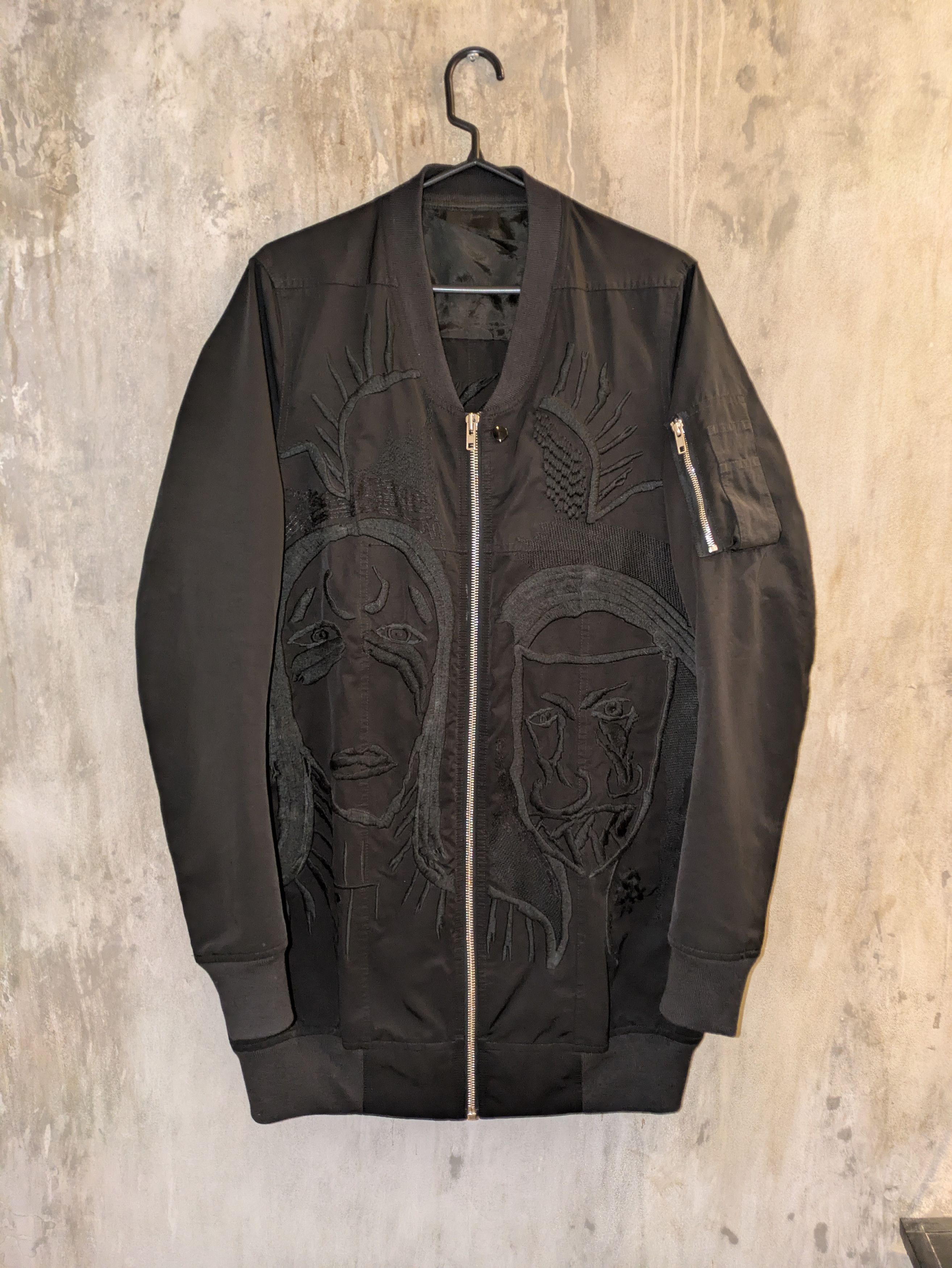 Rick Owens Rick Owens Faun Embroidered Bomber Size US M / EU 48-50 / 2 - 1 Thumbnail