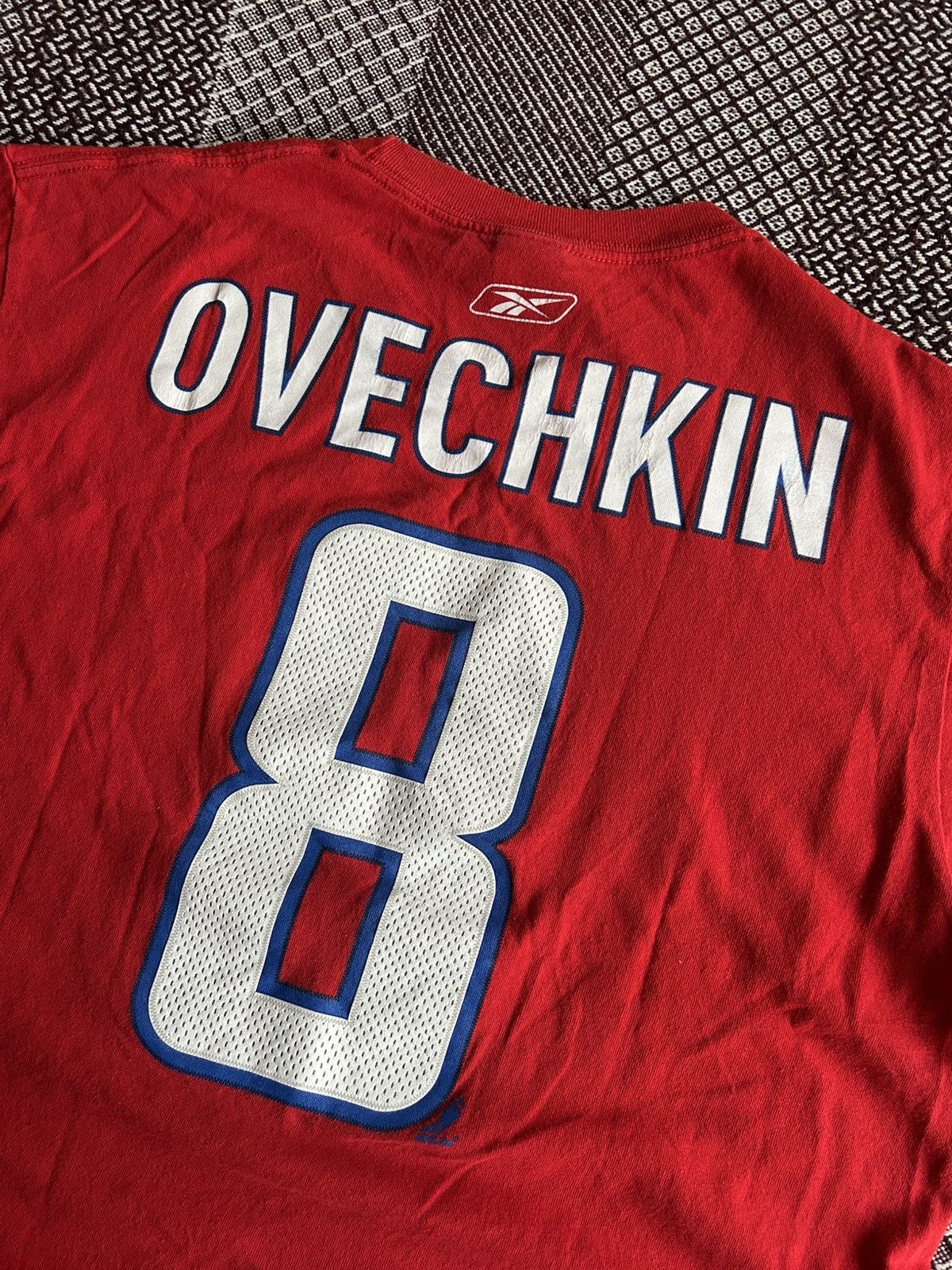 Reebok Reebok X Washington Capitals x Ovechkin NHL Jersey Tee Sz M Size US M / EU 48-50 / 2 - 8 Thumbnail