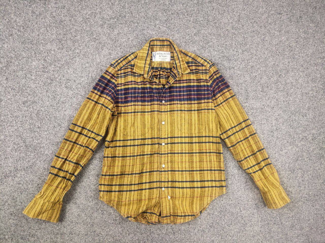 Sidian, Ersatz & Vanes Sidian, Ersatz & Vanes Flannel Pocket Shirt Vintage Size US S / EU 44-46 / 1 - 2 Thumbnail