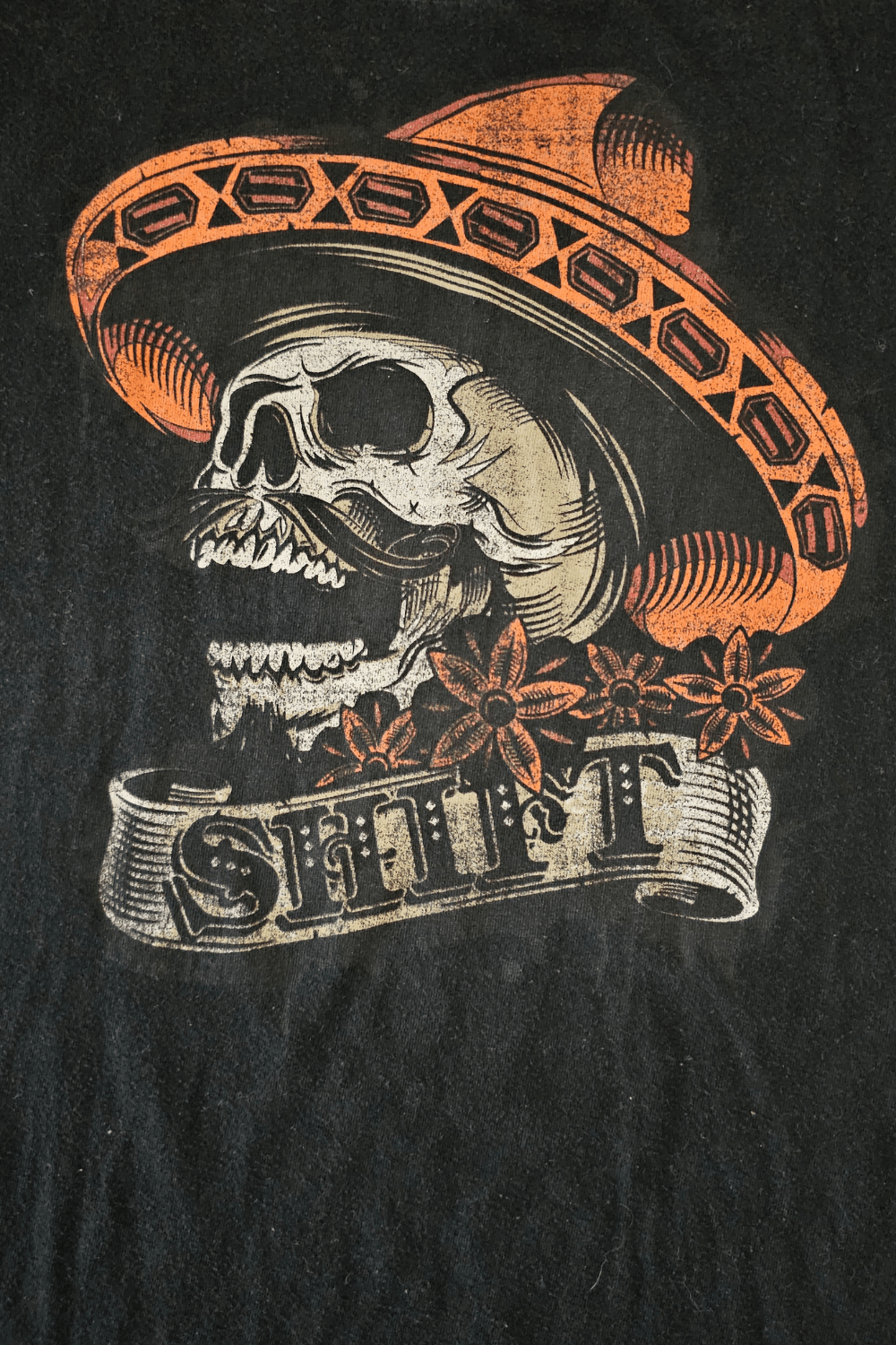Vintage SHIFT Racing “Sombrero Skull” Tee – Y2K Moto Street – Size L Size US L / EU 52-54 / 3 - 2 Thumbnail