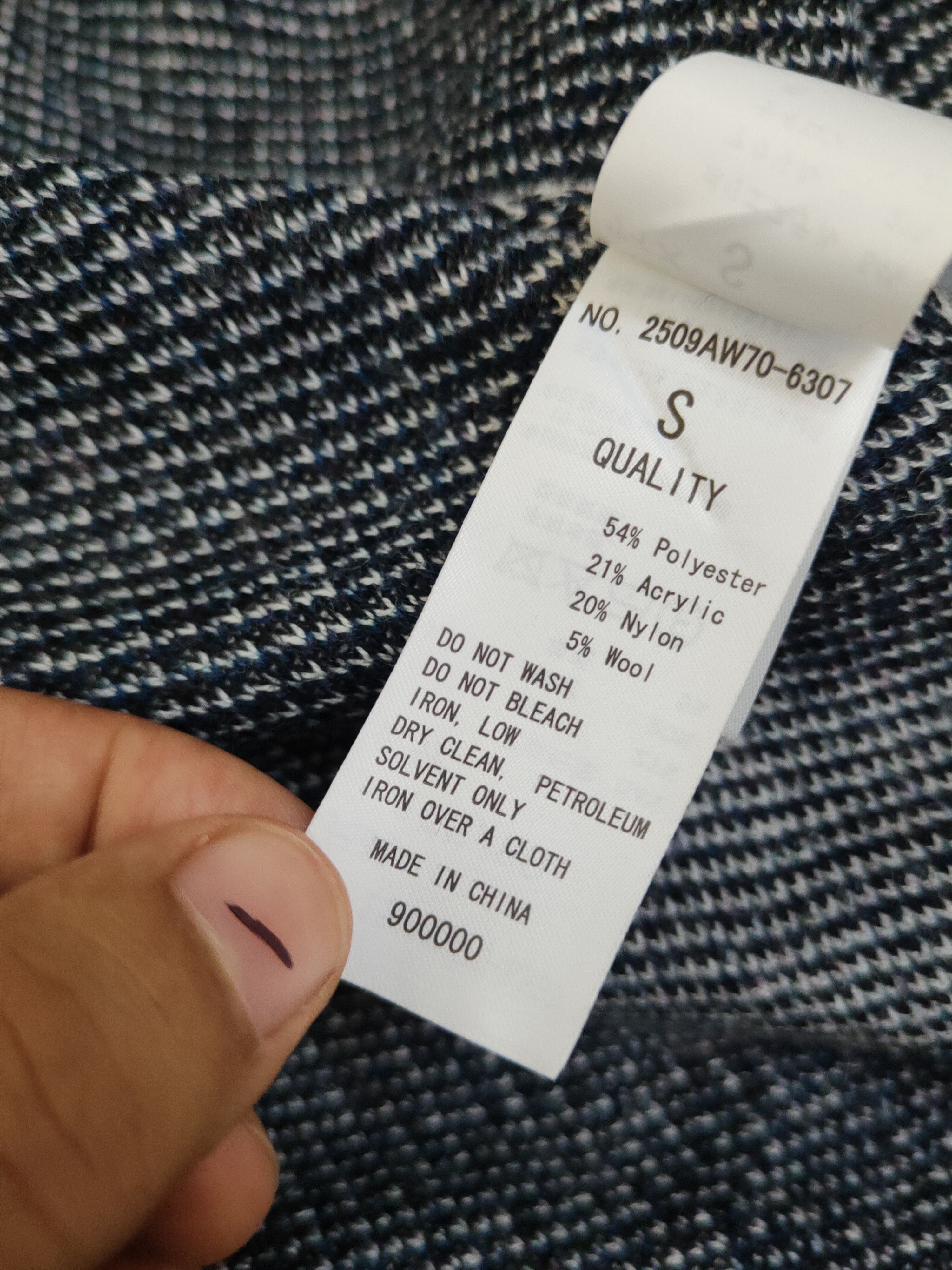 Vintage Azul by Moussy Black Knitwear Long Cardigan #W2154 Size S / US 4 / IT 40 - 12 Thumbnail