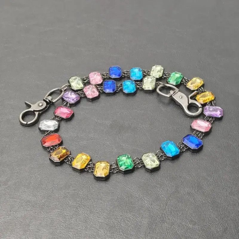 Other Multicolor Pants Wallet Waist Chain Size ONE SIZE - 2 Thumbnail