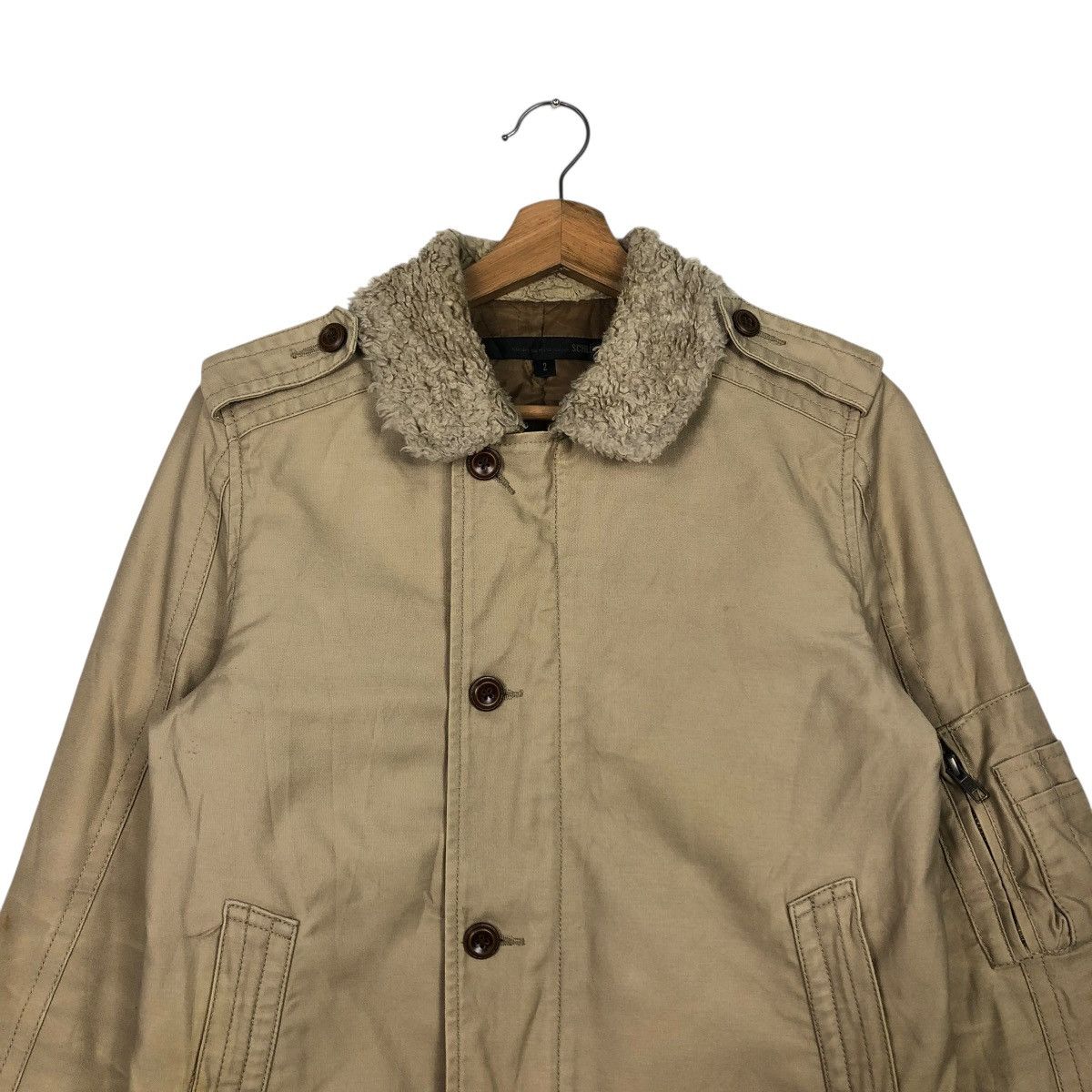 Schlussel 🔥VINTAGE CROPPED BIKER JACKET SCHLUSSEL ISSEY MIYAKE Size US M / EU 48-50 / 2 - 5 Thumbnail