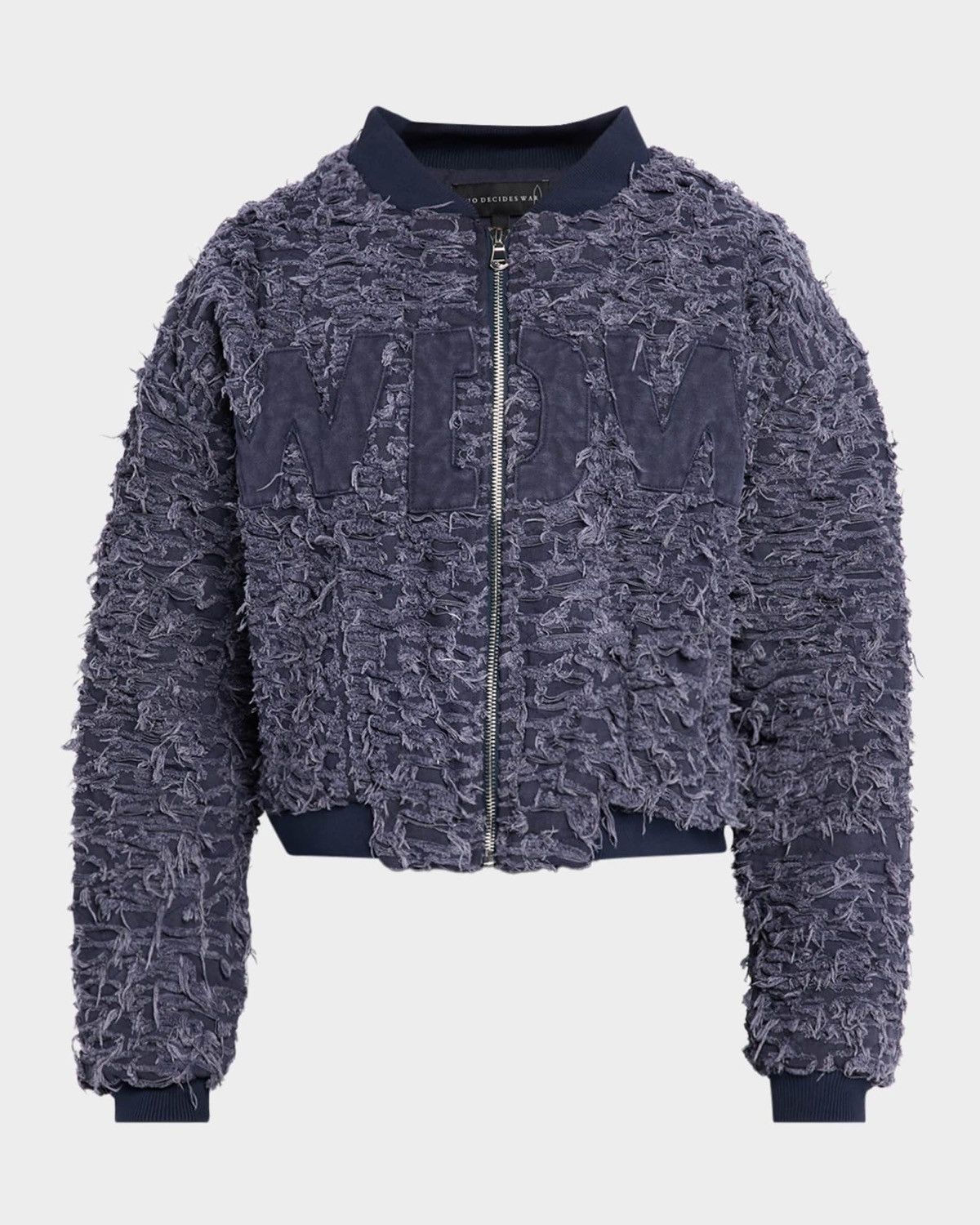Who Decides War Men’s Husk Distressed Bomber Jacket Size US XXL / EU 58 / 5 - 1 Thumbnail