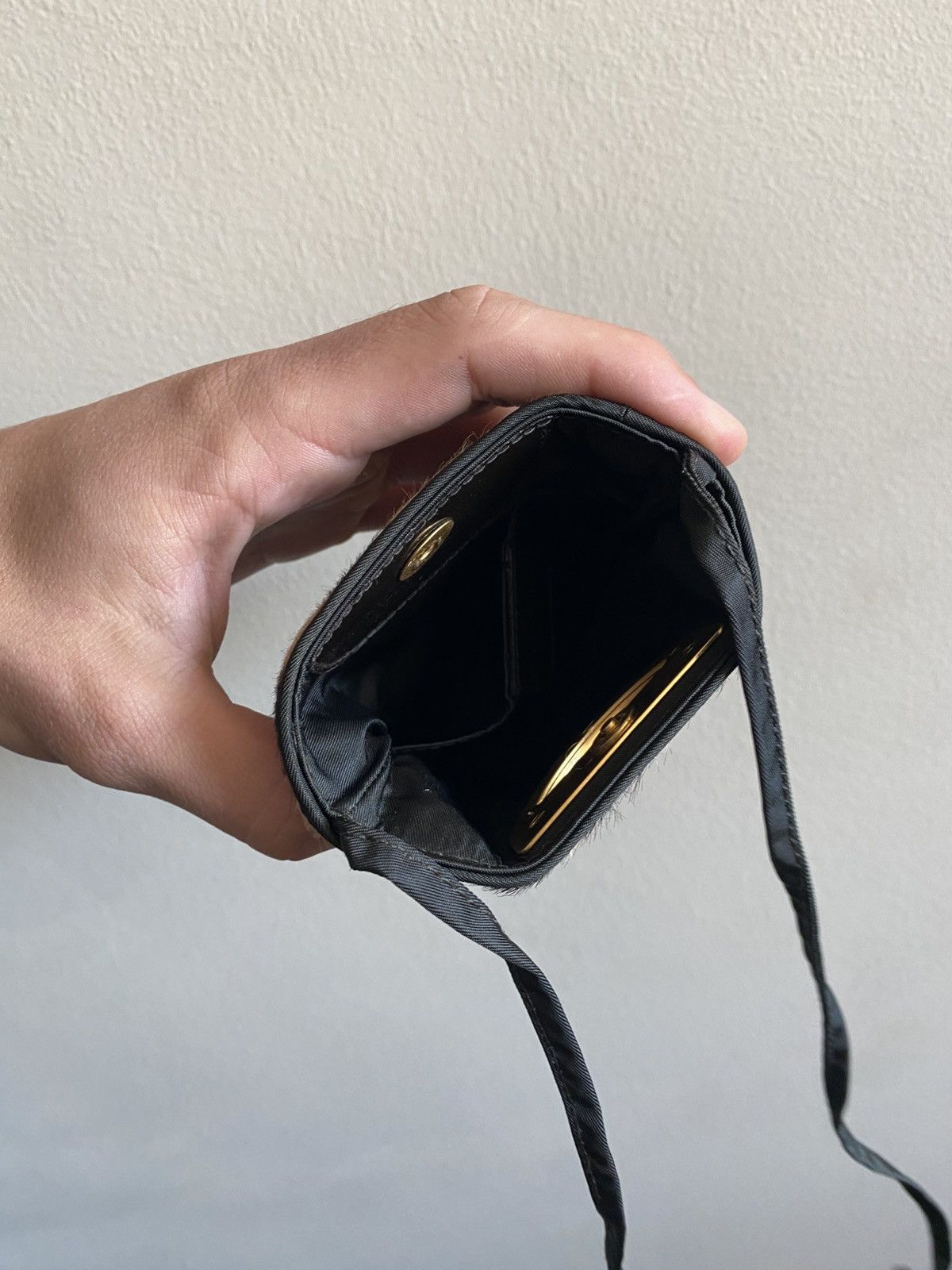 Christian Dior Monsieur Vintage Christian Dior Cow Hair Mini Crossbody Bag Size ONE SIZE - 9 Thumbnail
