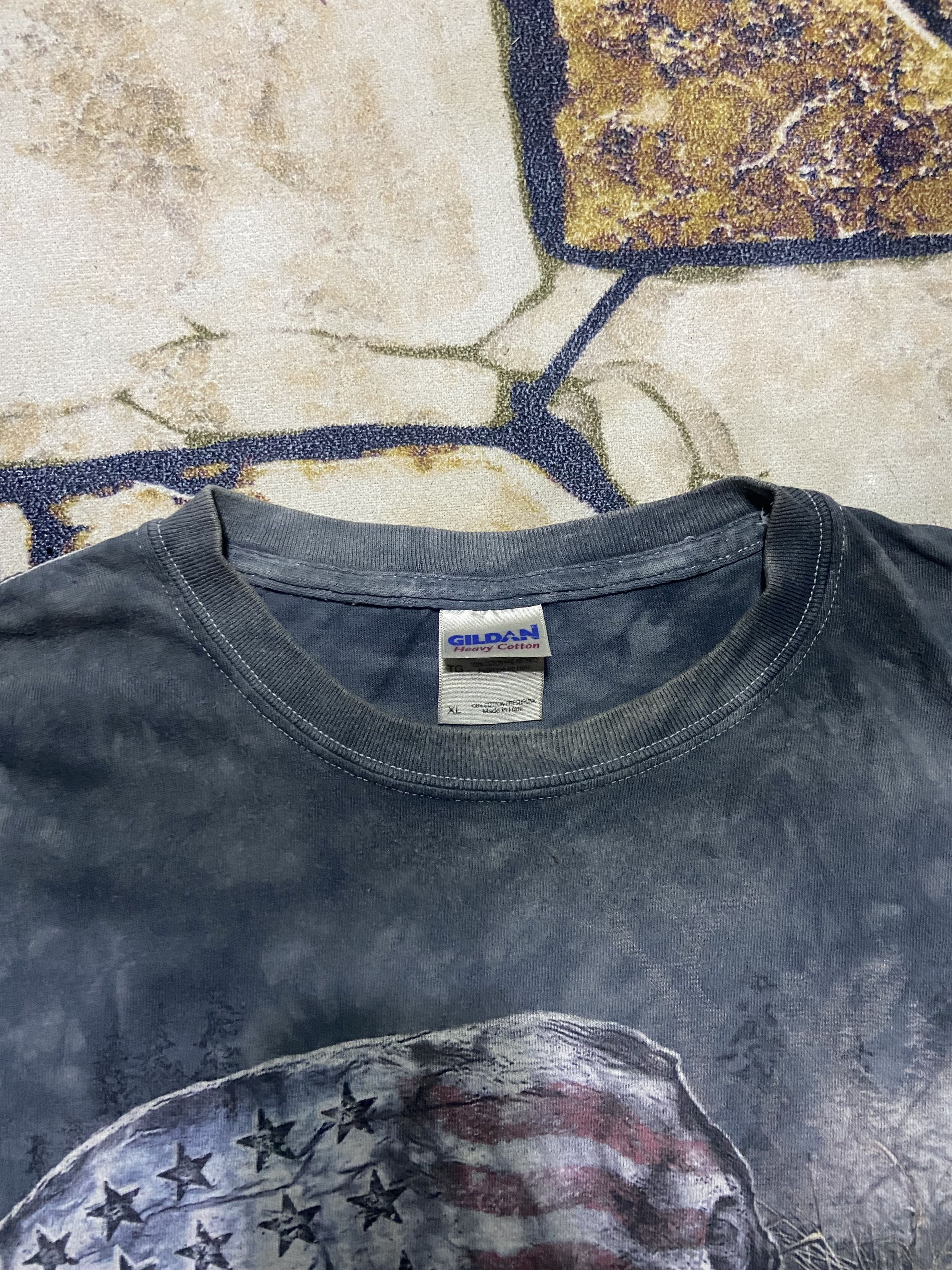 The Mountain × Vintage The Mountain 2012 Tami Alba Fox American Flag Screen Tie Dye Size US XL / EU 56 / 4 - 4 Thumbnail