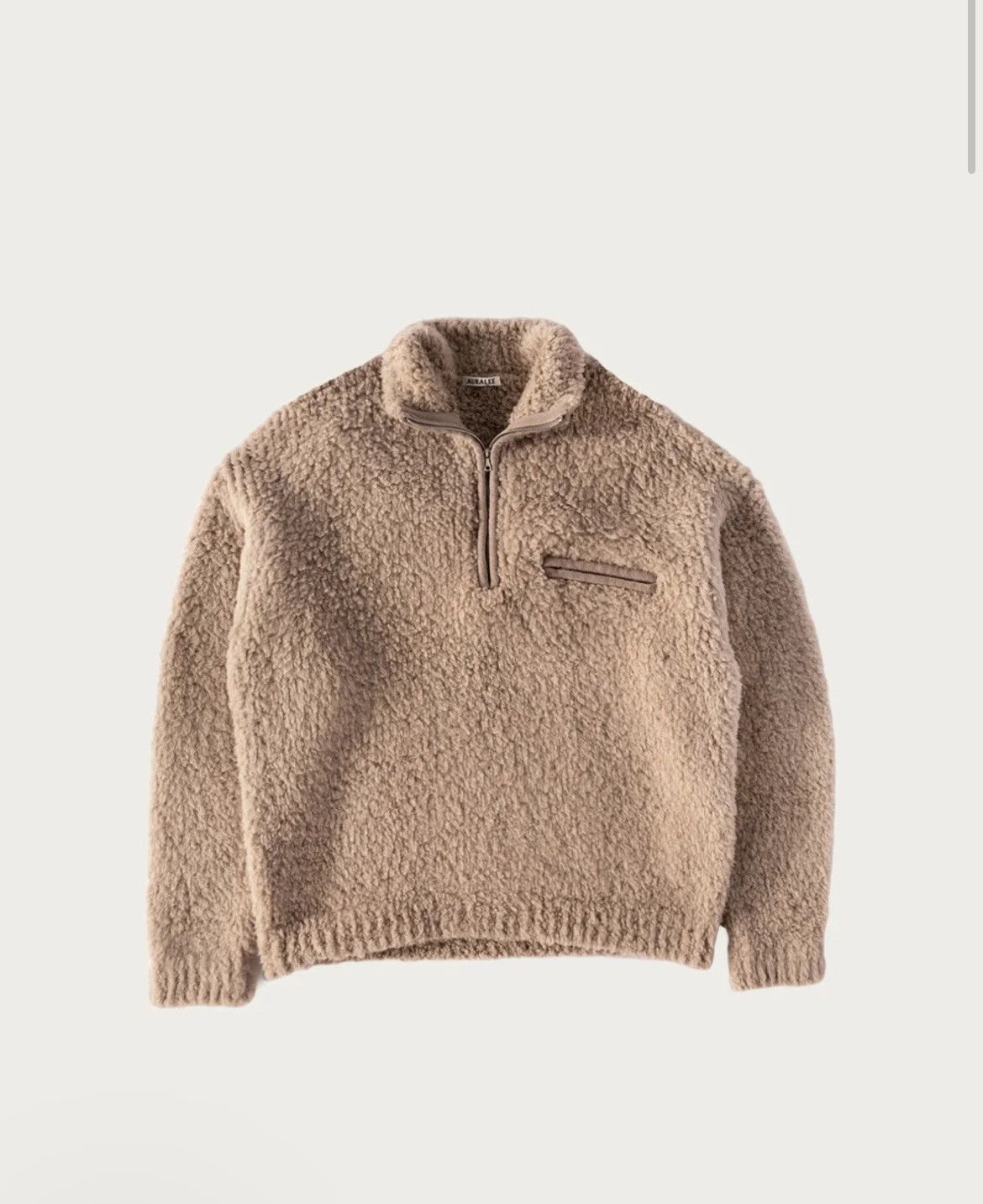 Auralee Merino wool half zip Size US M / EU 48-50 / 2 - 1 Thumbnail