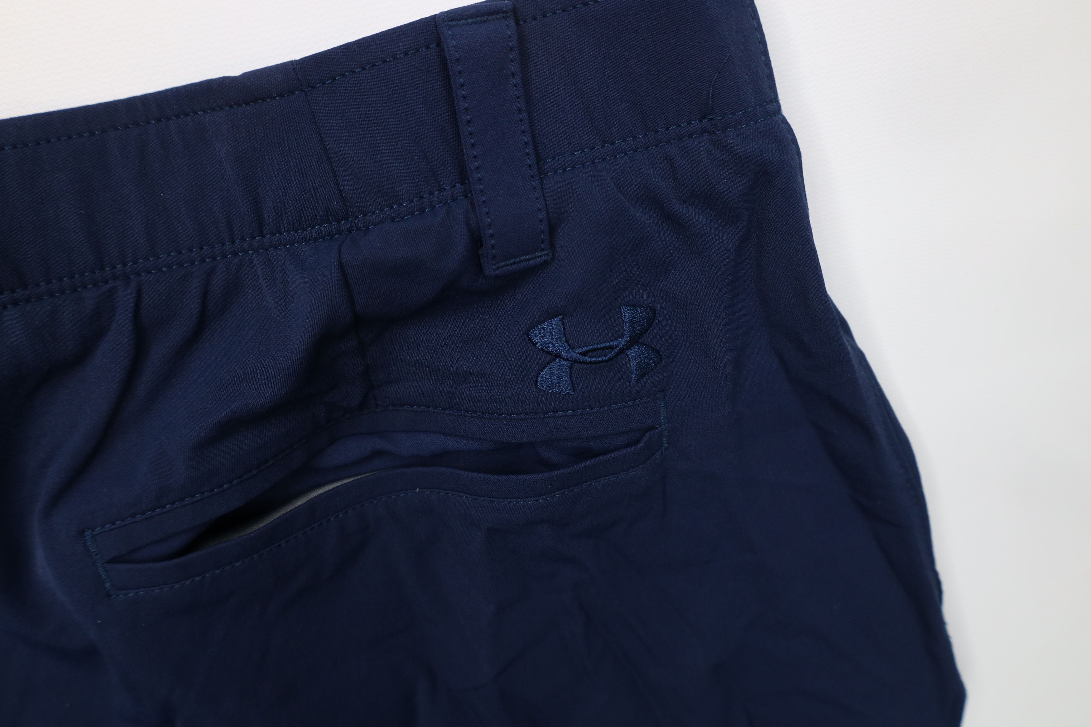 Under Armour Under Armour Tech Knit Golfing Golf Chino Shorts Blue Size US 36 / EU 52 - 12 Thumbnail