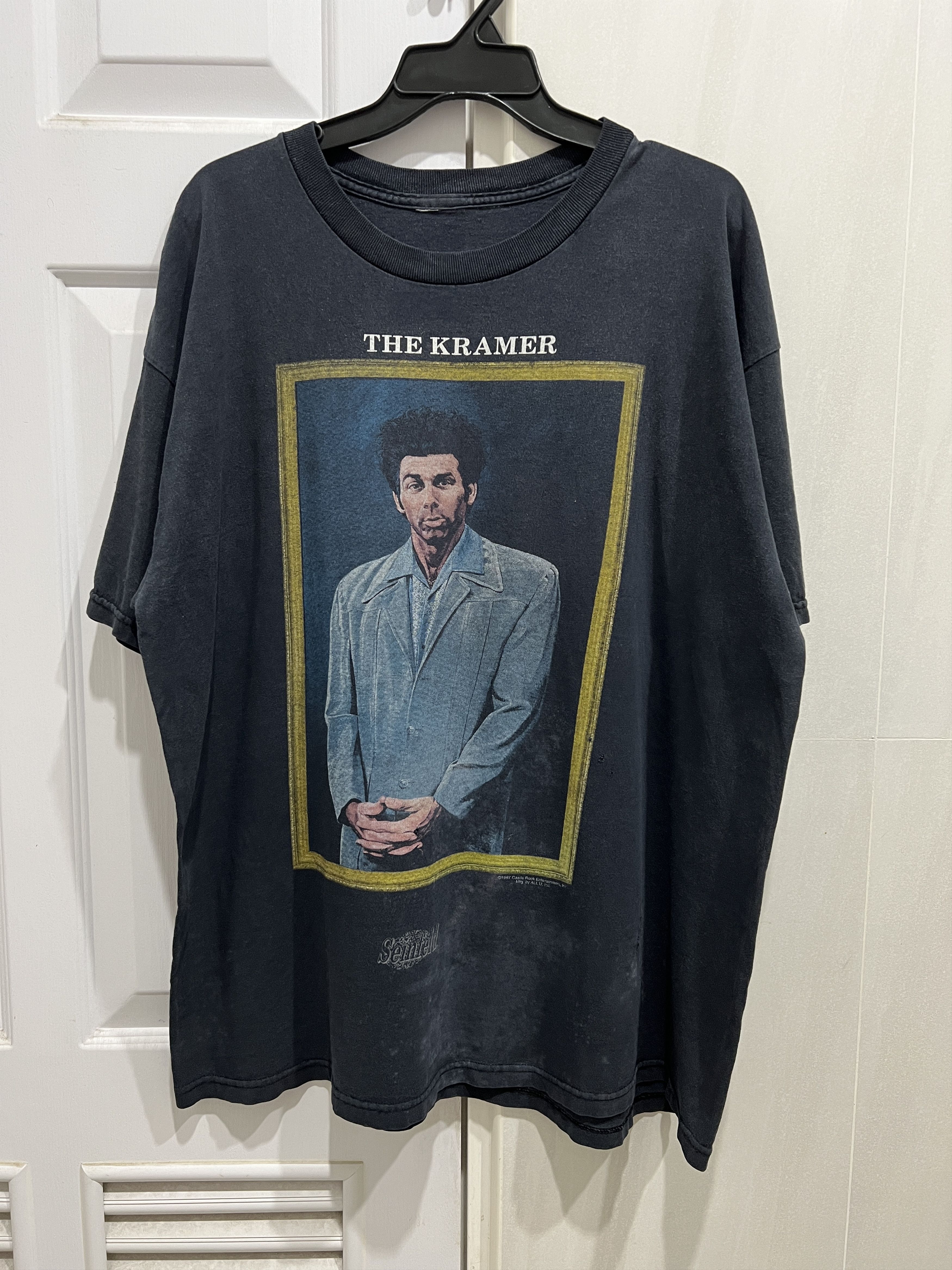 Vintage Vintage 90s The Kramer Seinfeld Promo Tee 2XL Faded Size US XXL / EU 58 / 5 - 1 Thumbnail