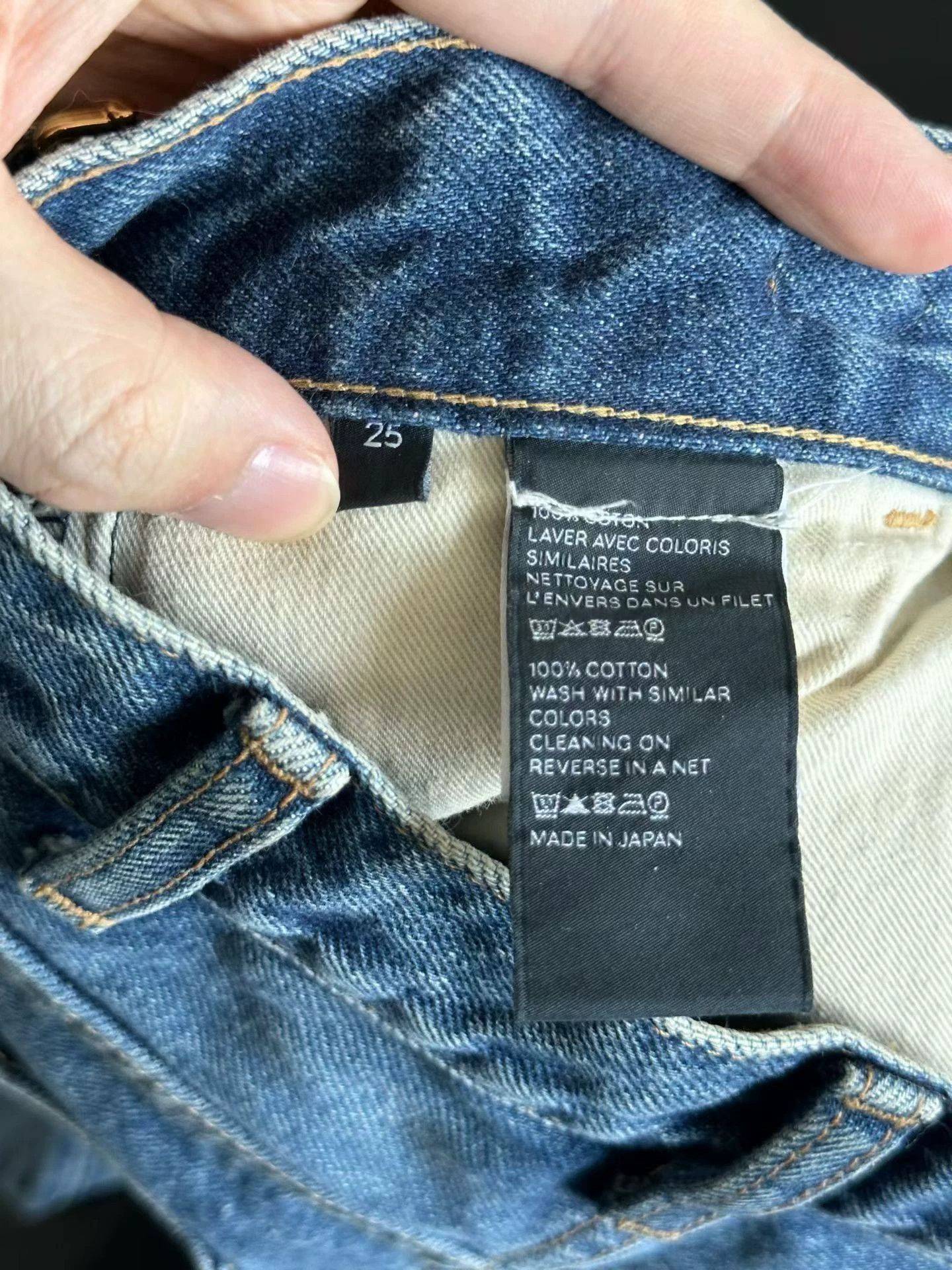 Celine Celine Dylan Triomphe Jeans 25 98 new Size 25" / US 0 / IT 36 - 4 Thumbnail