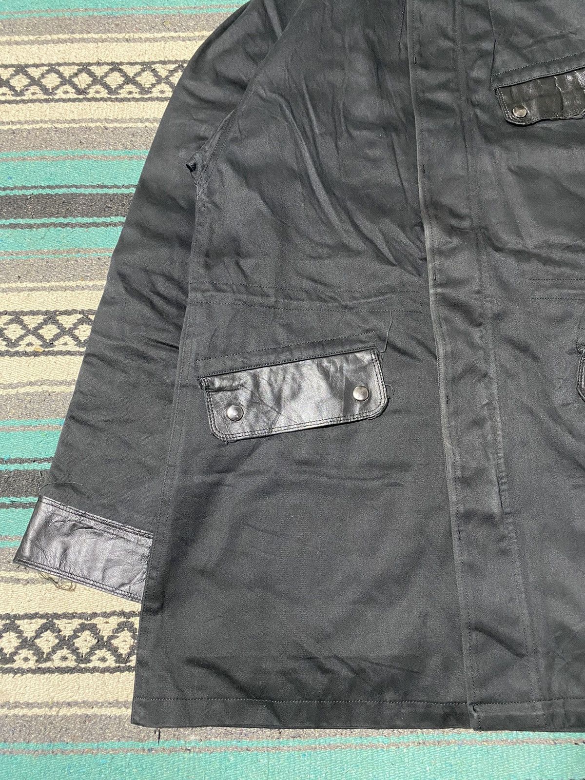 Diet Butcher Slim Skin AW2015 "Feather to Snow" Sheep Leather Parka Size US M / EU 48-50 / 2 - 4 Thumbnail