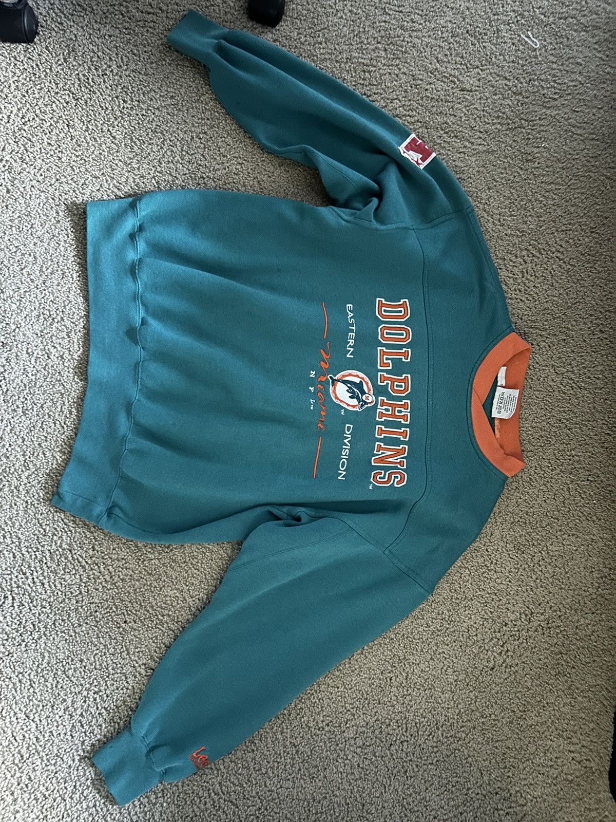 Lee Vintage Dolphins Lee sports Sweatshirt Size US L / EU 52-54 / 3 - 1 Thumbnail