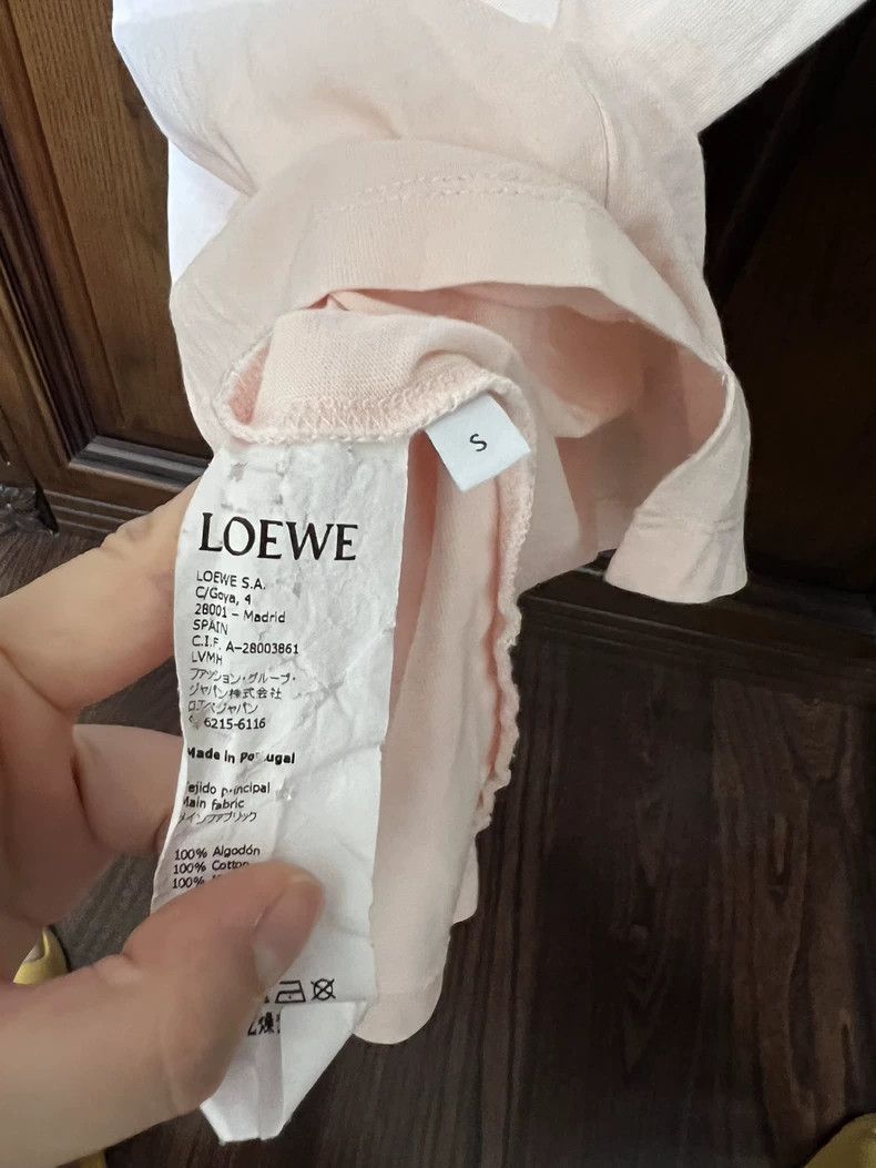 Loewe LOEWE Pink t-shirt Size S / US 4 / IT 40 - 5 Thumbnail