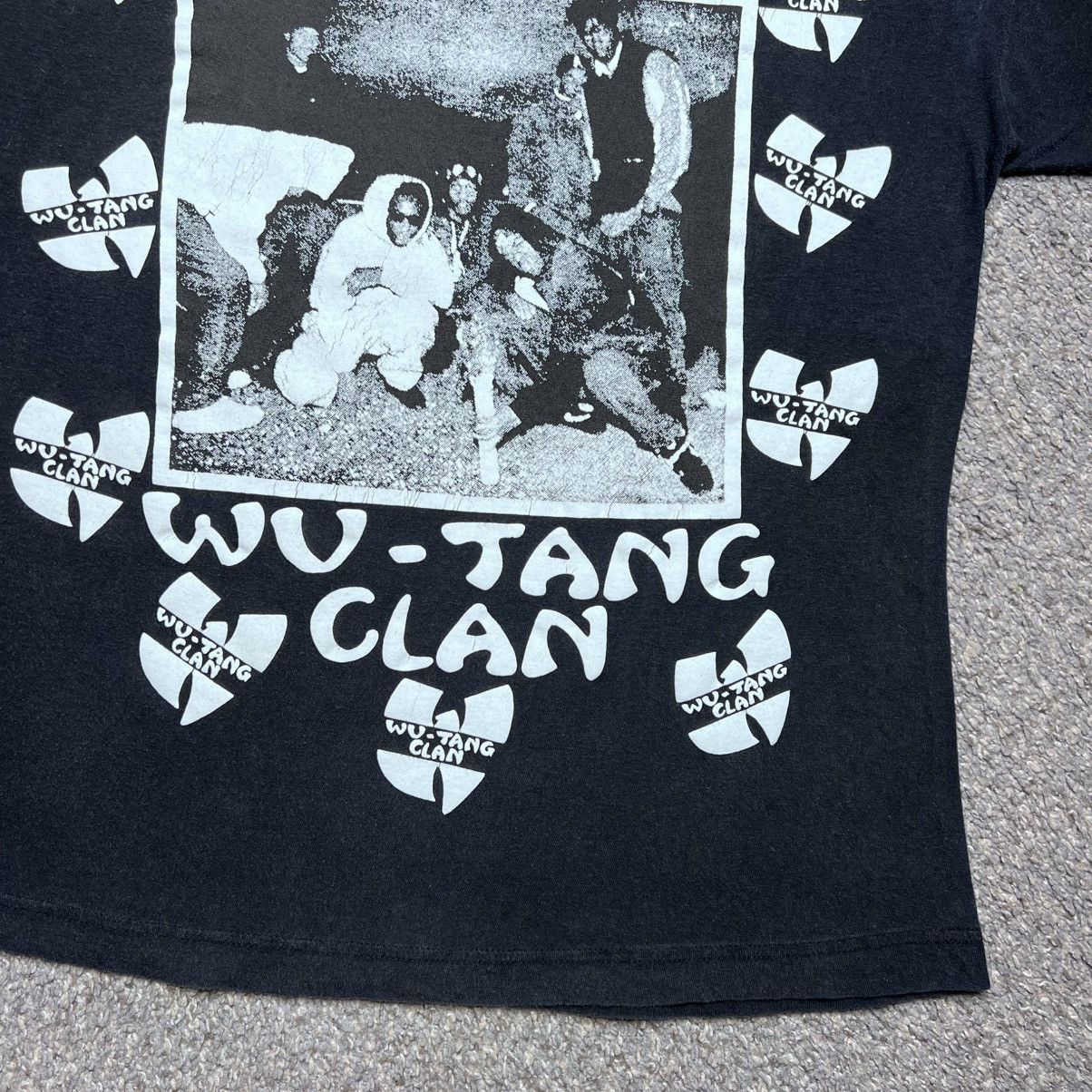 Rap Tees Vtg 90s Wu Tang Clan 36 Chambers Of Death Promo Rap T-Shirt Size US L / EU 52-54 / 3 - 8 Thumbnail