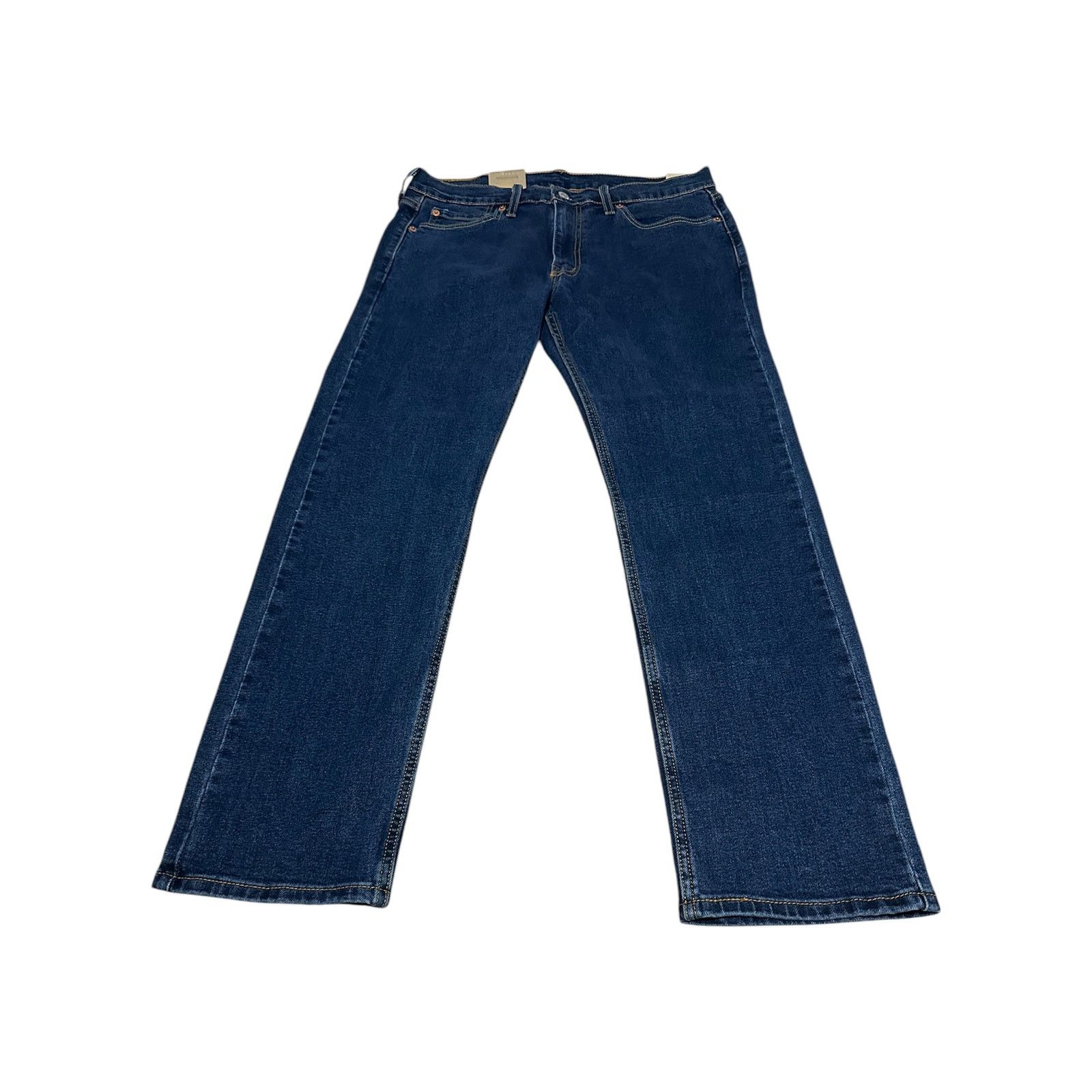 Levi's Levi’s 513 Slim Straight Dark Wash Jeans W32 L30 Size US 32 / EU 48 - 1 Thumbnail