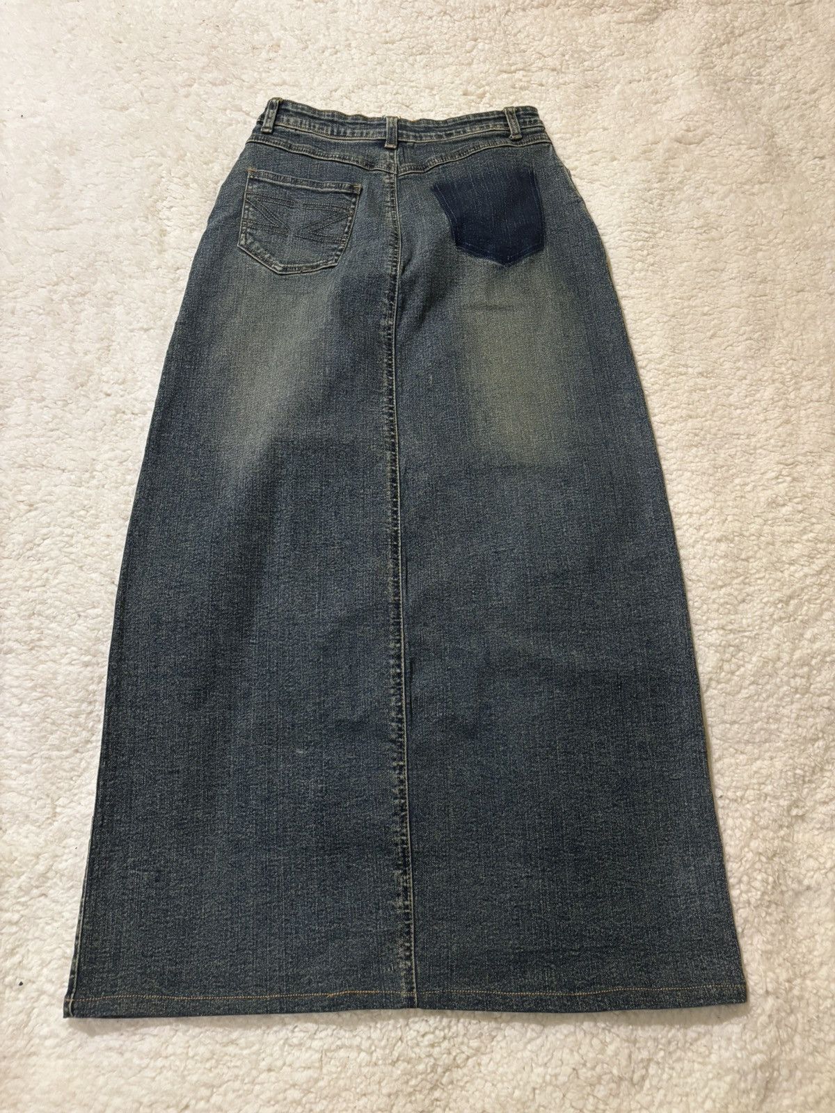 Other Denim skirt2435 Size 24" / US 00 / IT 34 - 8 Thumbnail